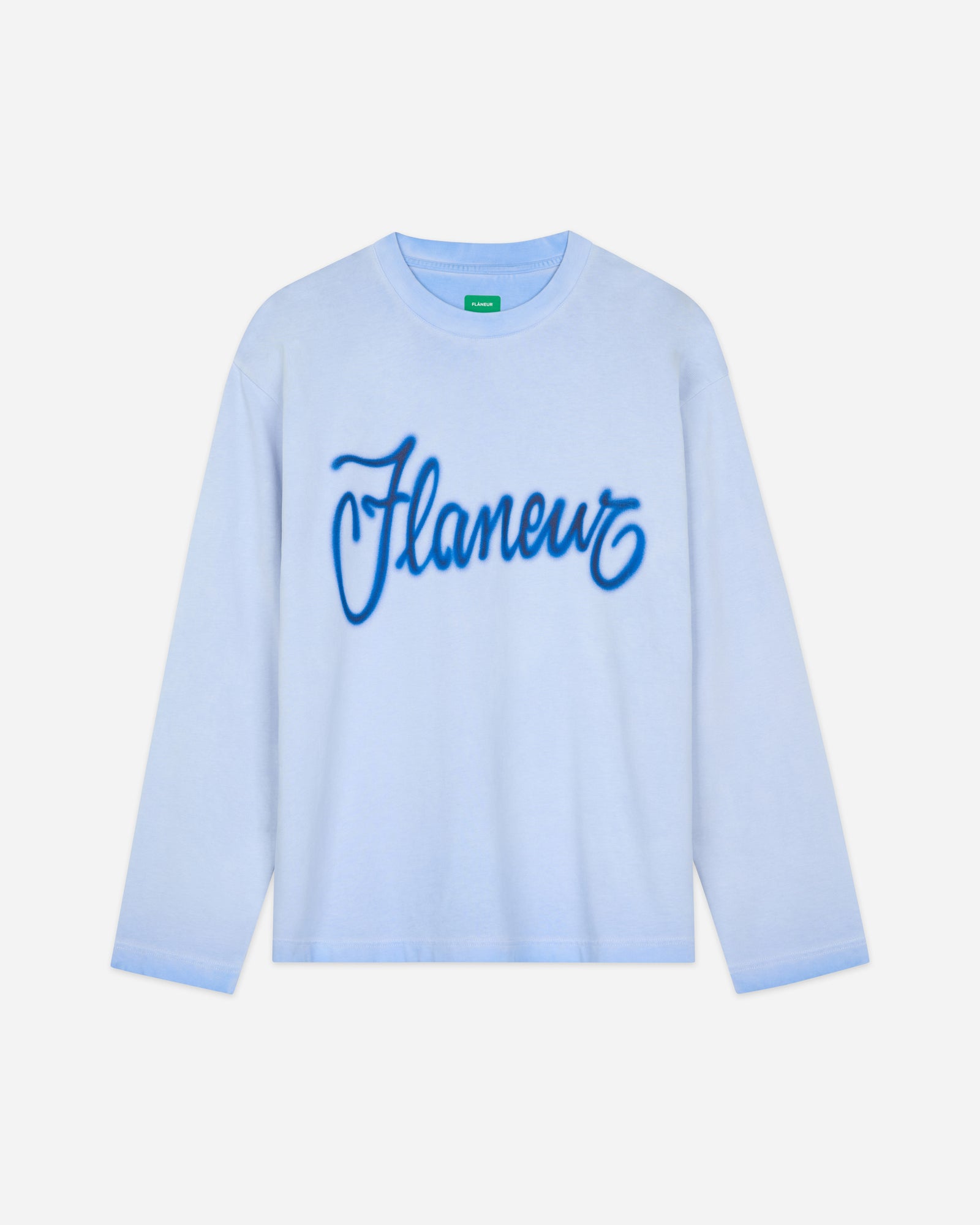 Airbrush Summer Long Sleeve | Washed Blue