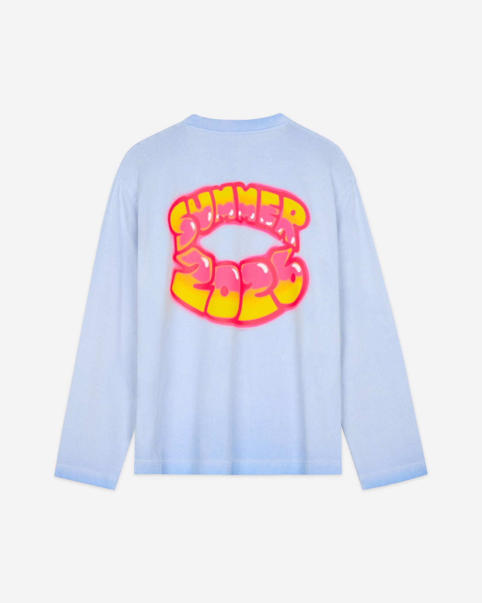 Airbrush Summer Long Sleeve | Washed Blue