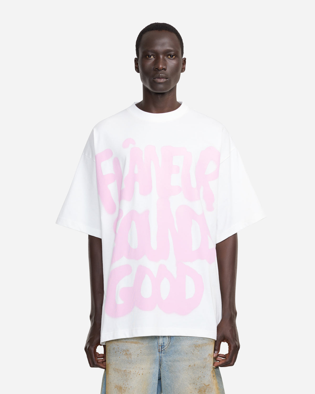 Sounds Good Spray T-Shirt | Weiß