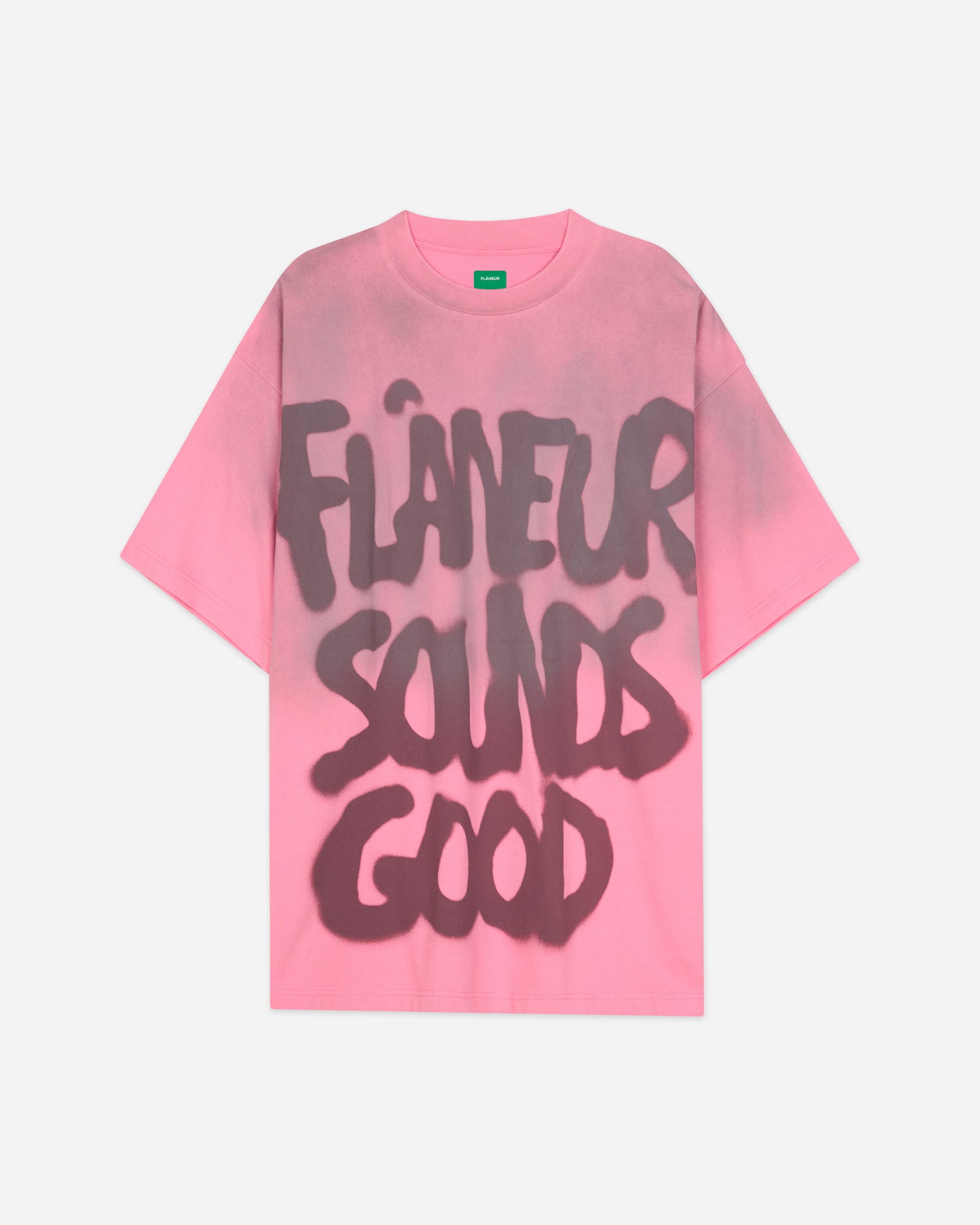 Sounds Good Spray T-Shirt | Sprayed Pink