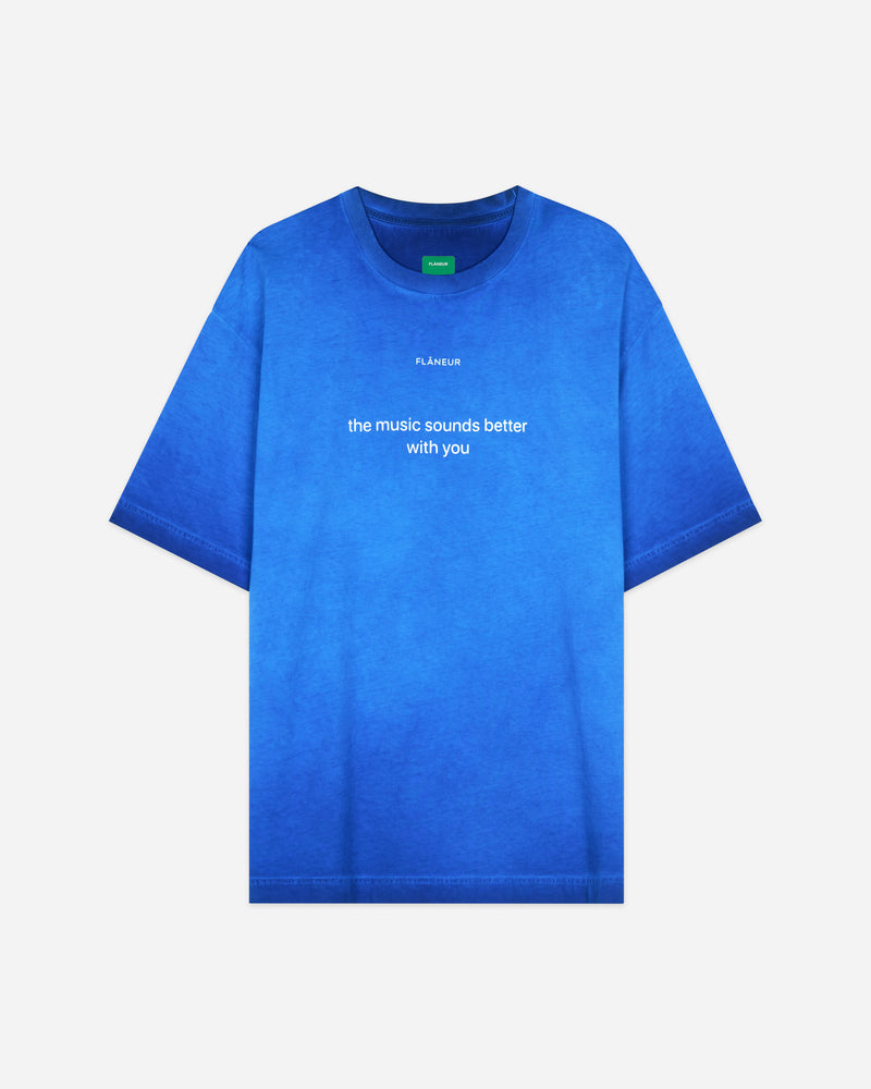 With You T-Shirt | Washed Blue