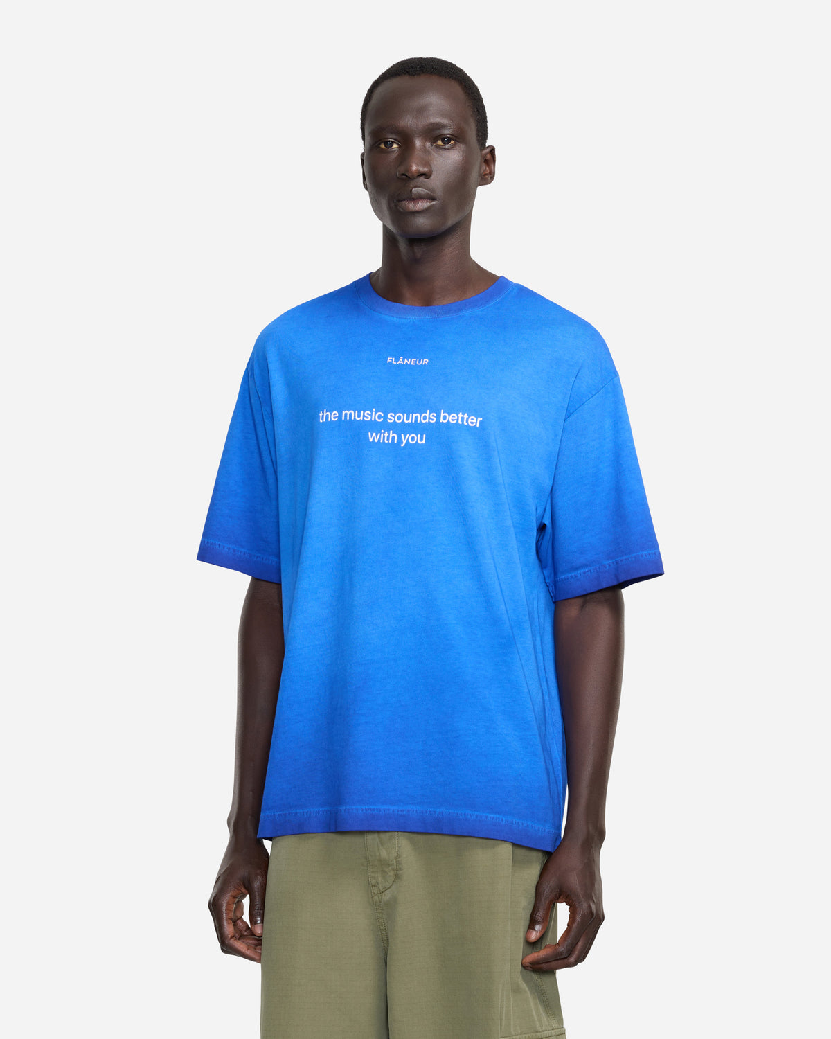 With You T-Shirt | Washed Blue