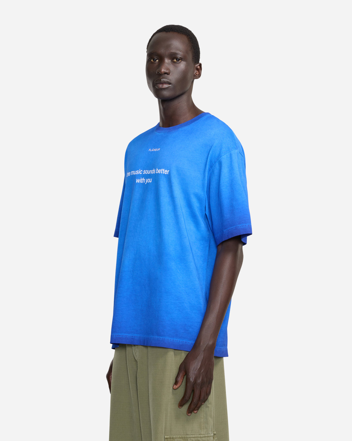 With You T-Shirt | Washed Blue