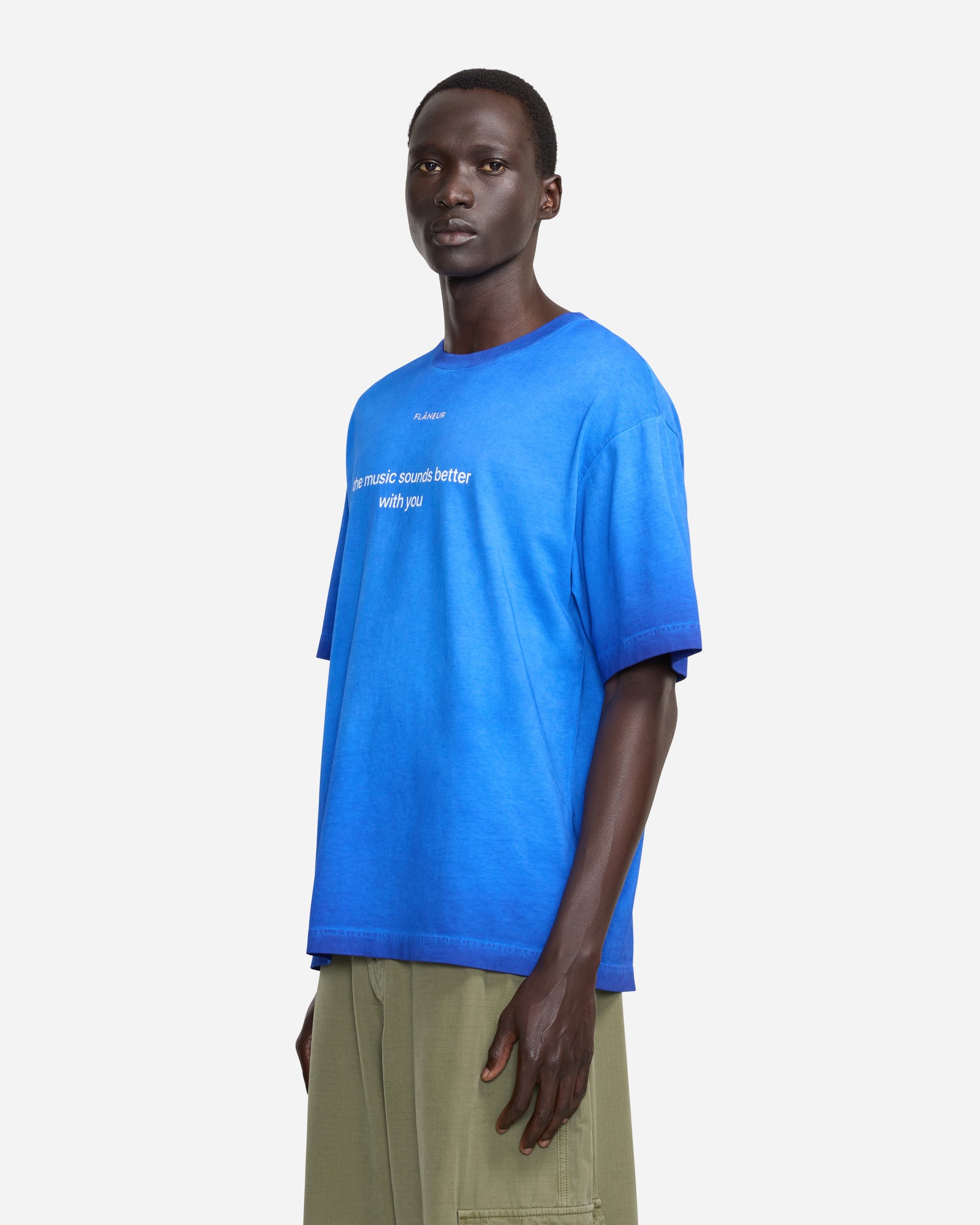 With You T-Shirt | Washed Blue