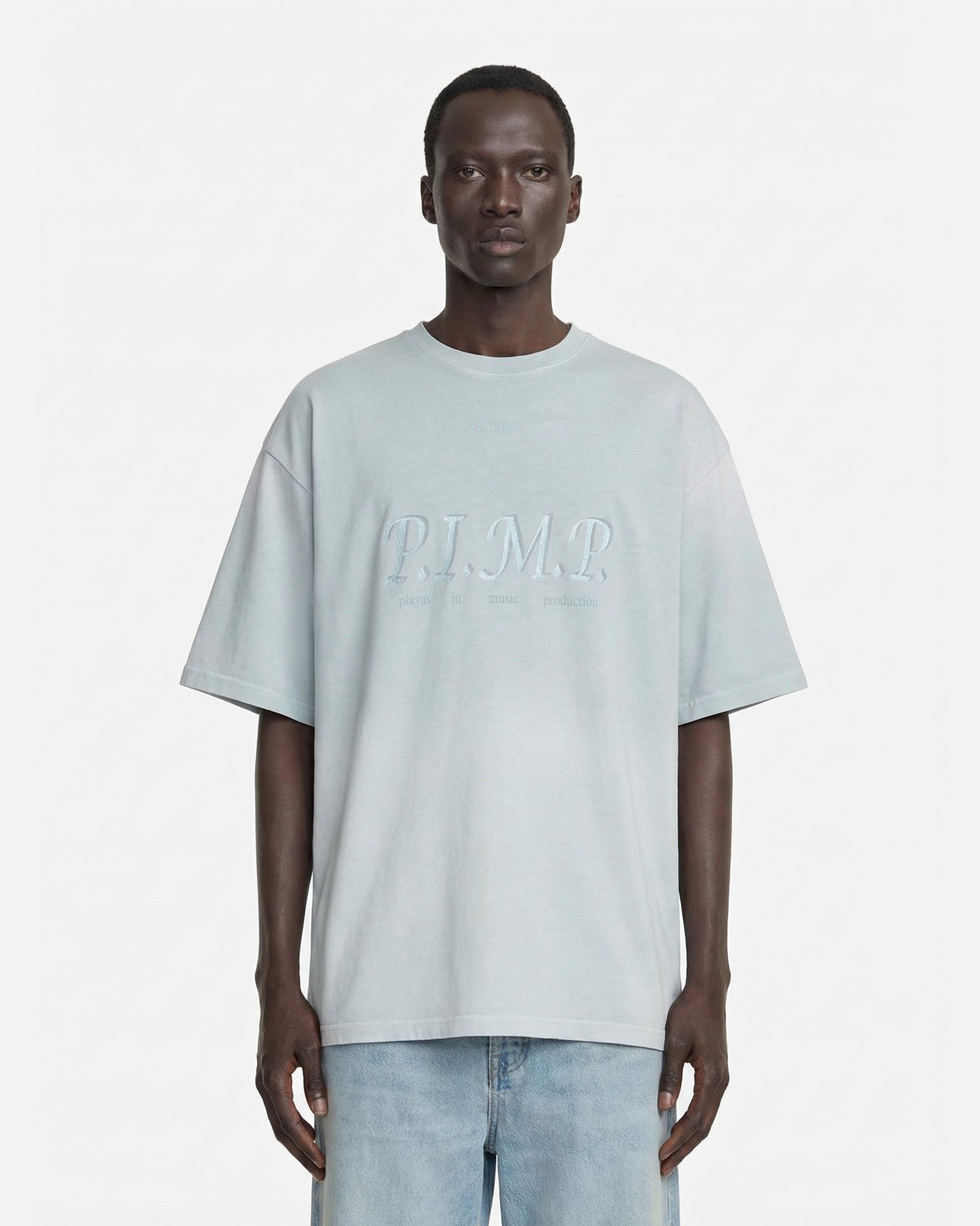 P.I.M.P. T-Shirt | Sprayed Glacier