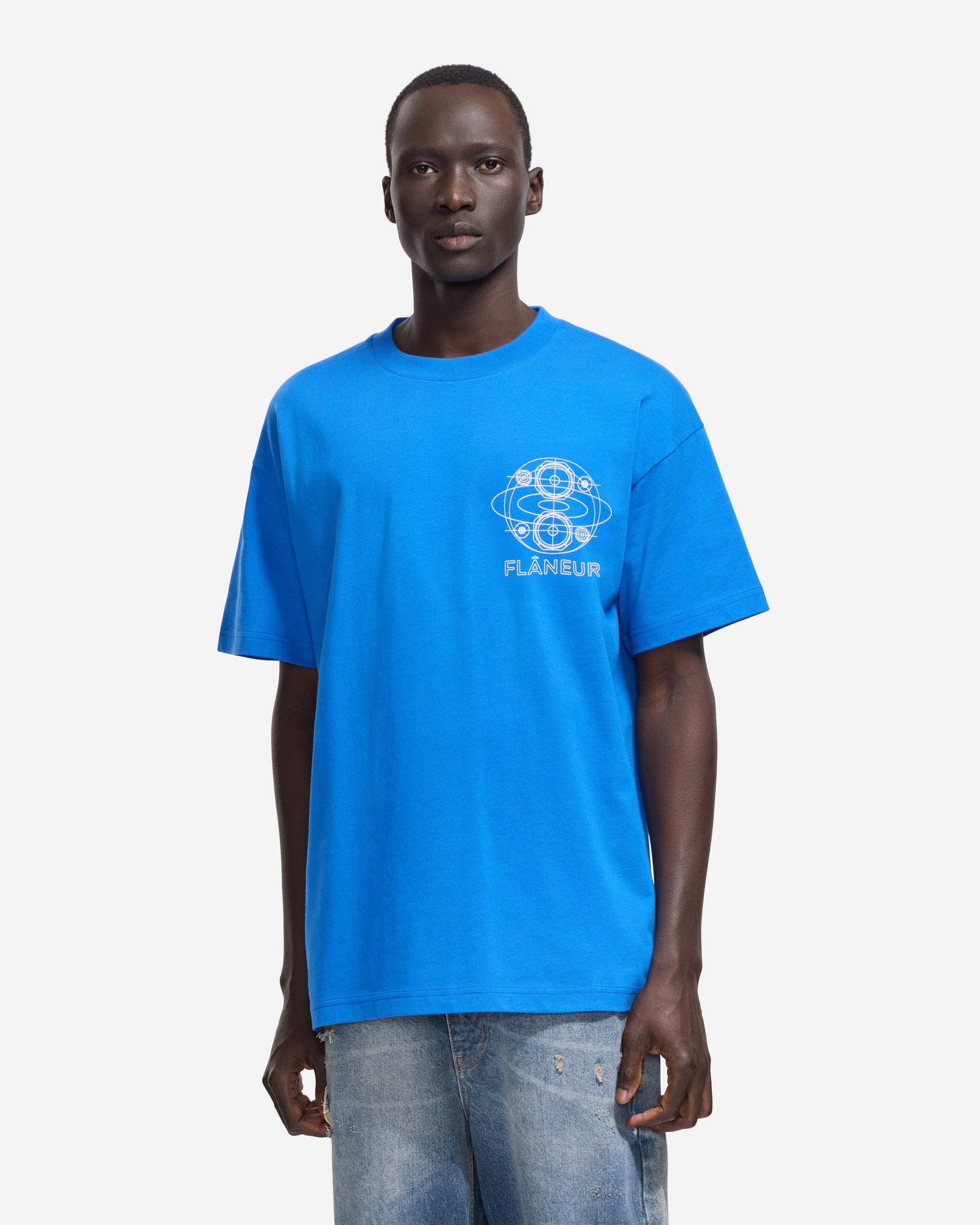 Speaker T-Shirt | Blue/White