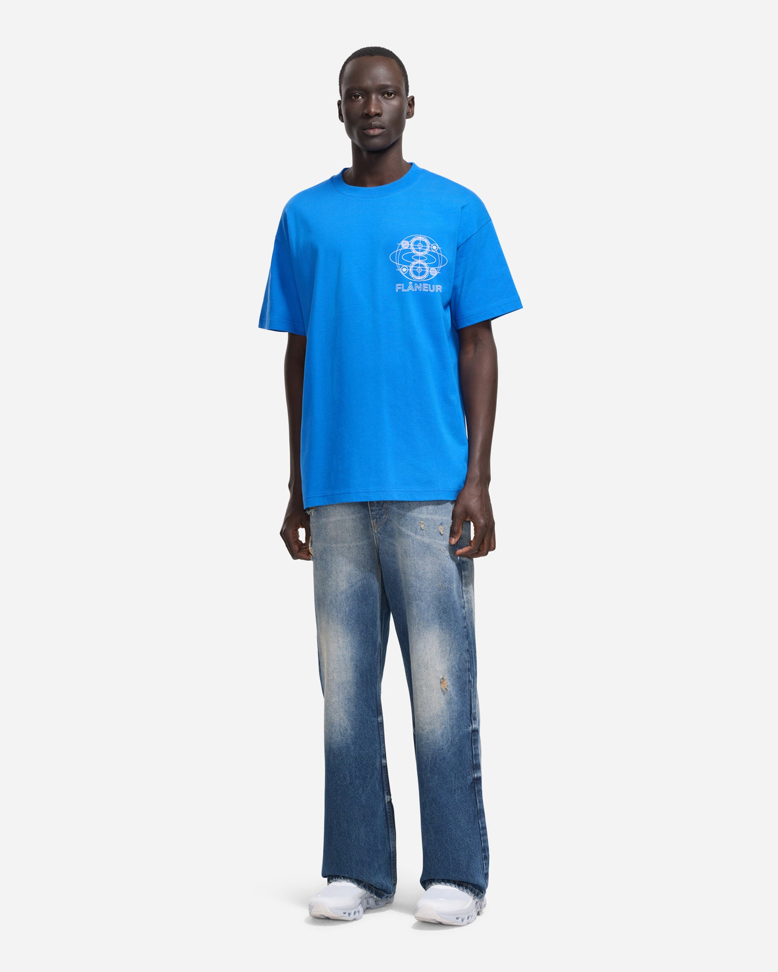 Speaker T-Shirt | Blue/White