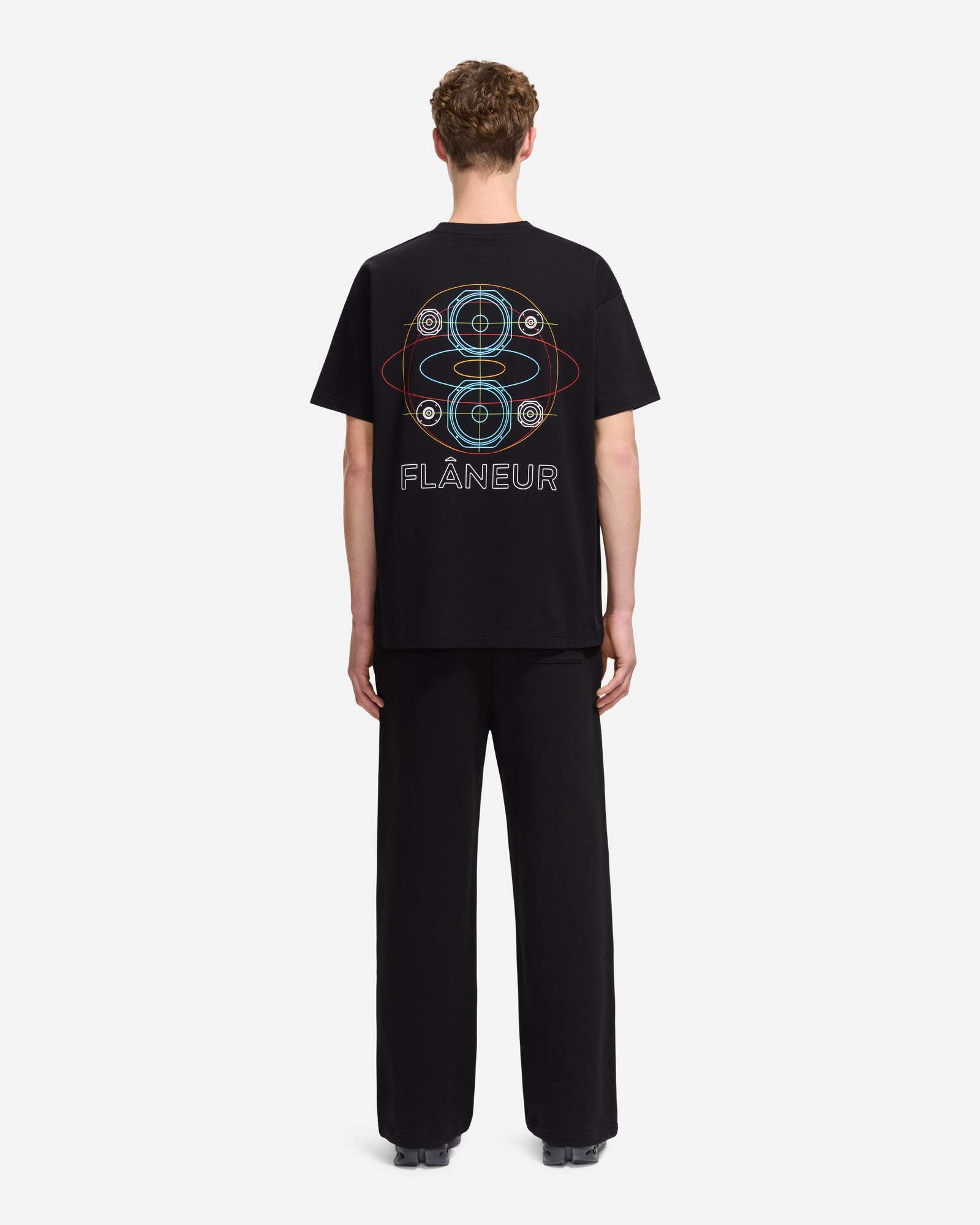 Speaker T-Shirt | Black/Multicolor