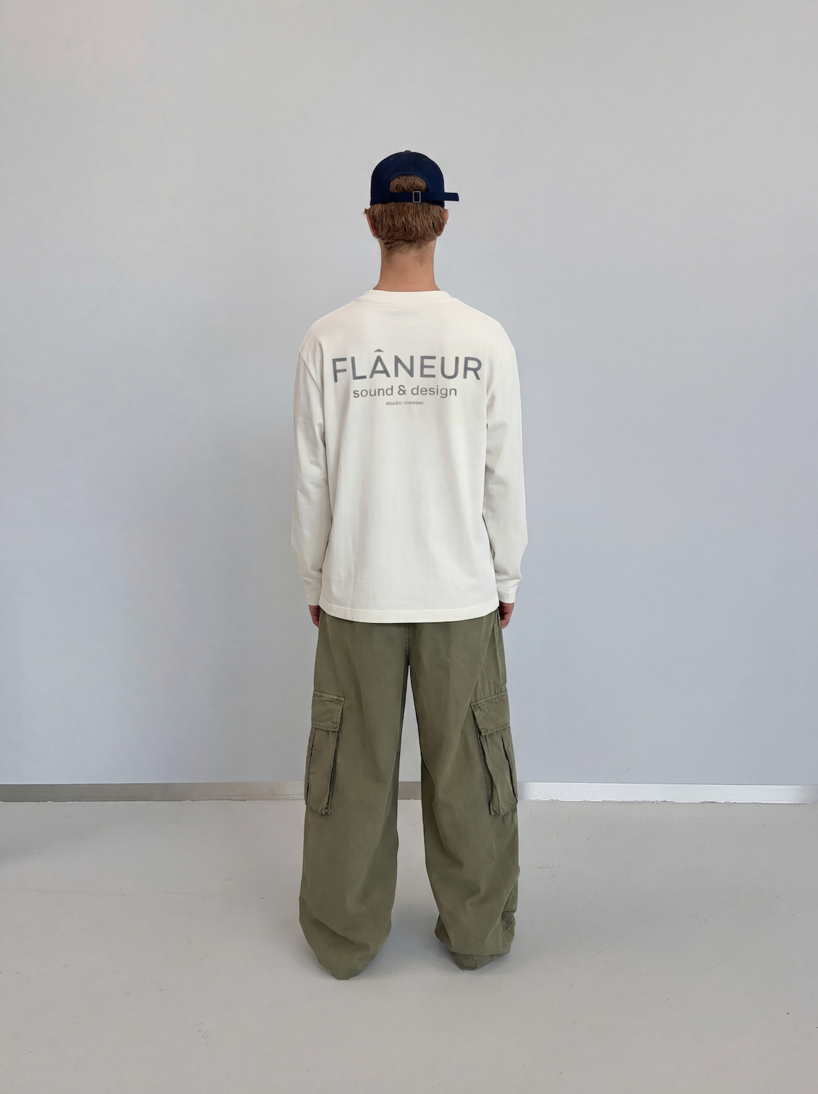 Sound & Design Studio Member Long Sleeve | White