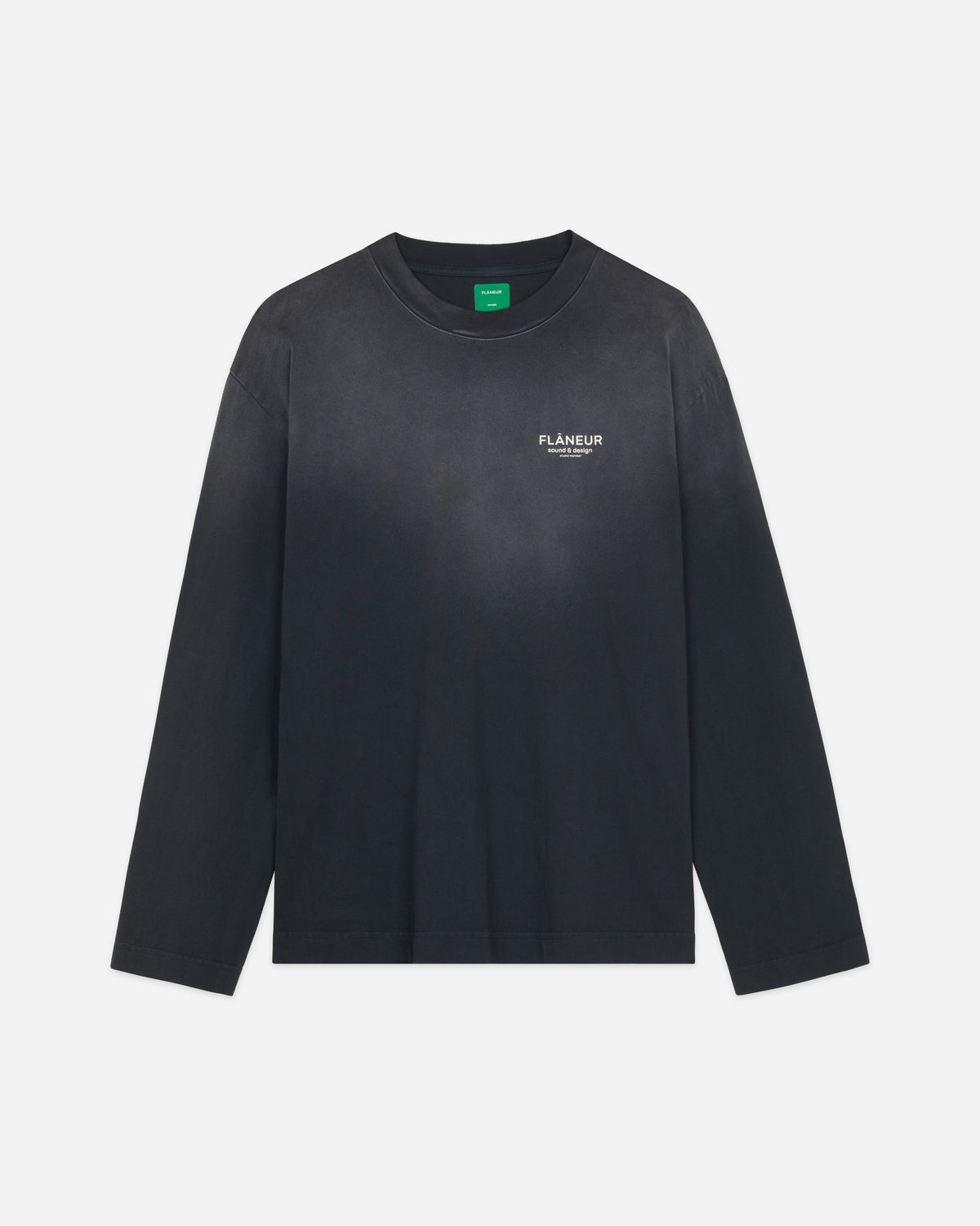 Sound & Design Long Sleeve Washed | Washed Black