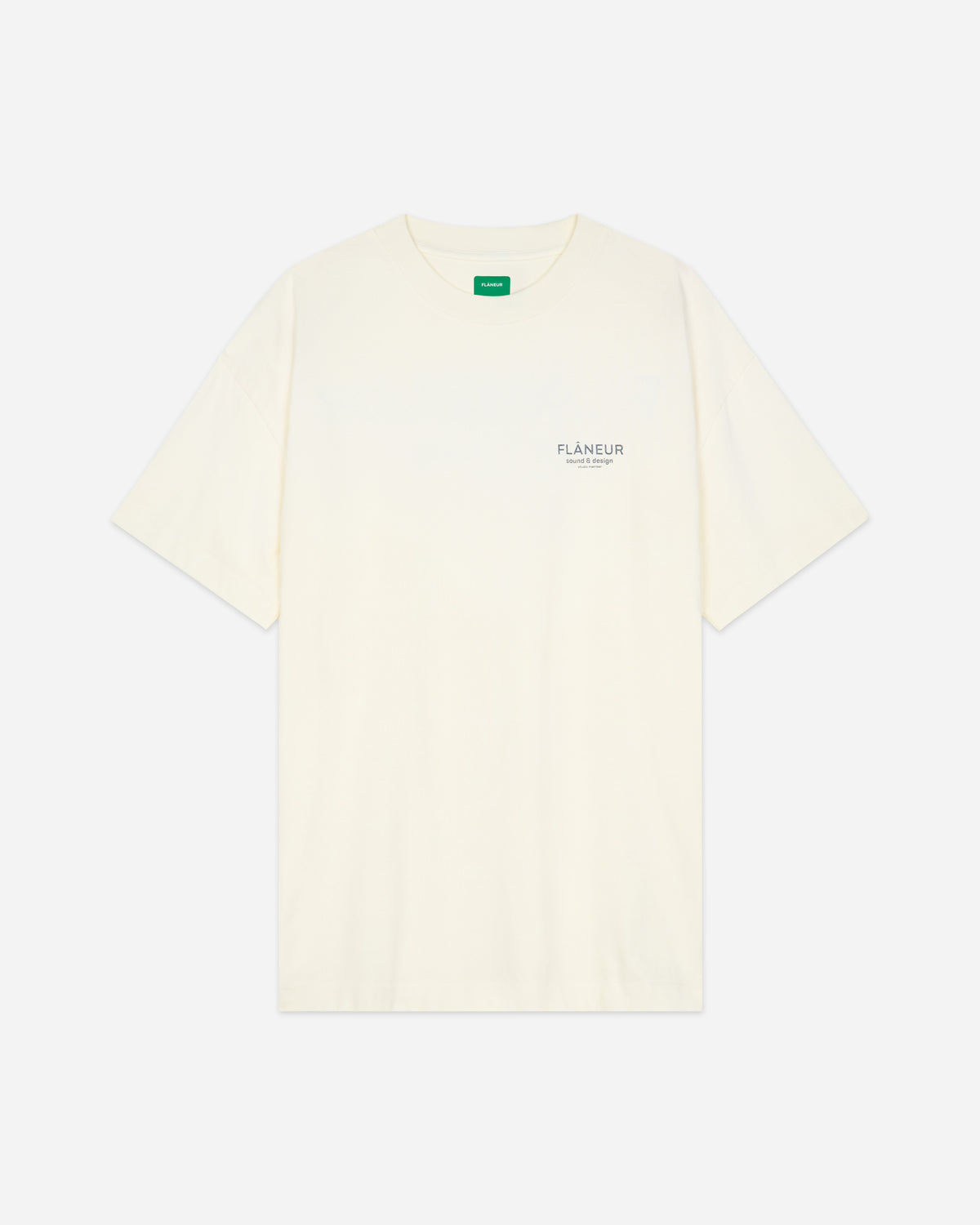 Sound & Design T-Shirt | Washed White