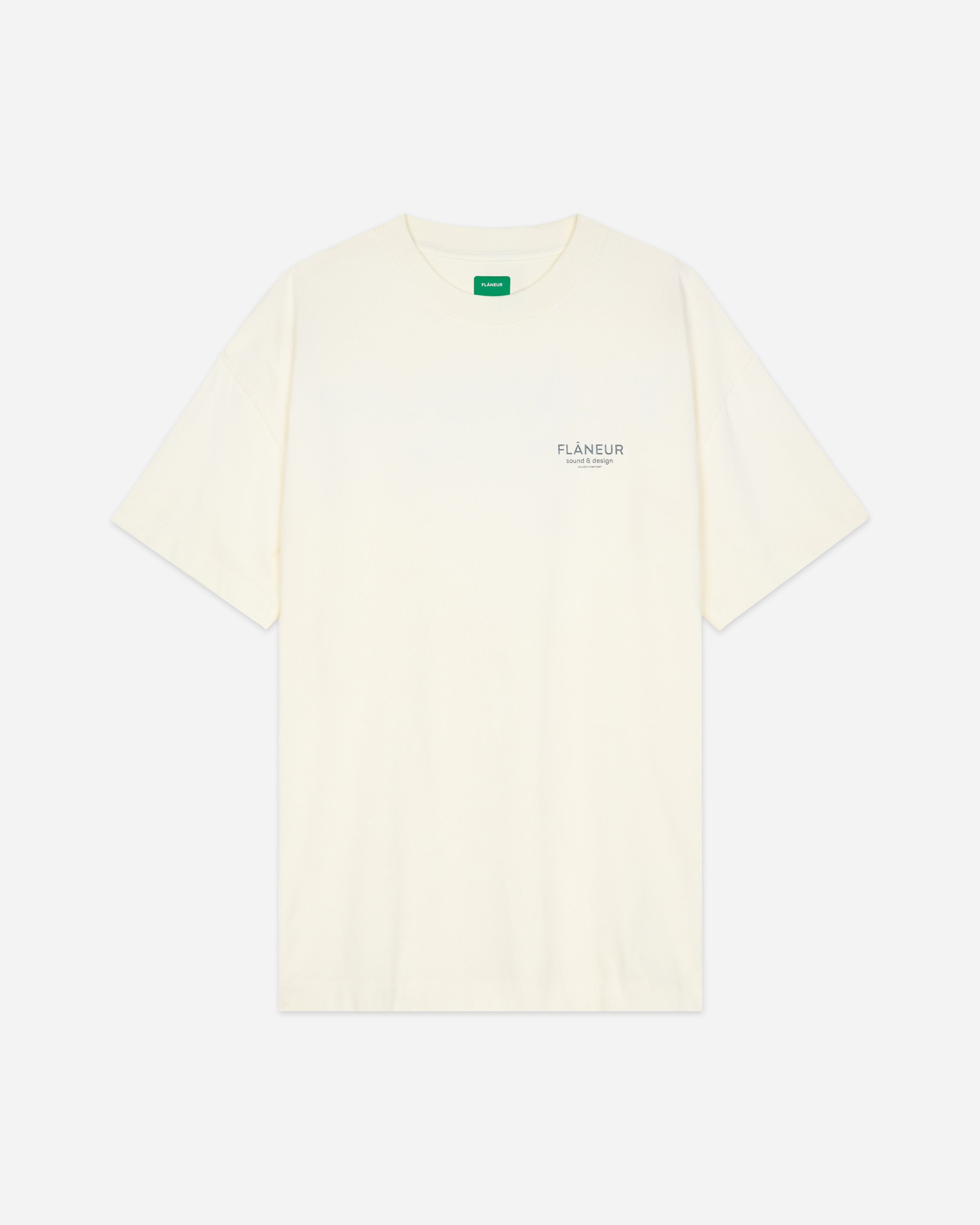 Sound & Design Studio Member T-Shirt | Washed White – FLÂNEUR