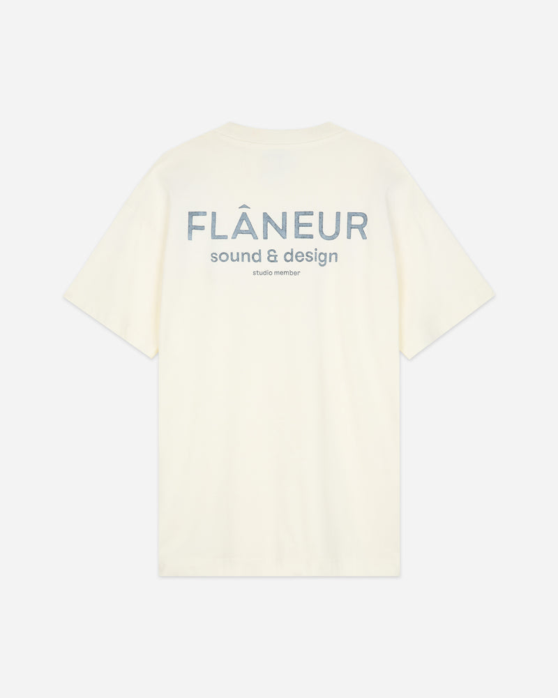 Sound & Design Studio Member T-Shirt | Washed White