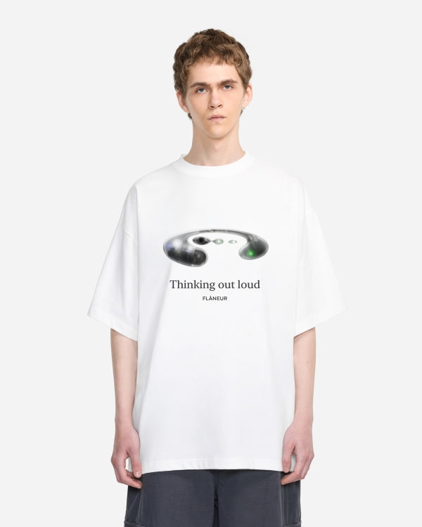 Thinking Out Loud T-Shirt | White