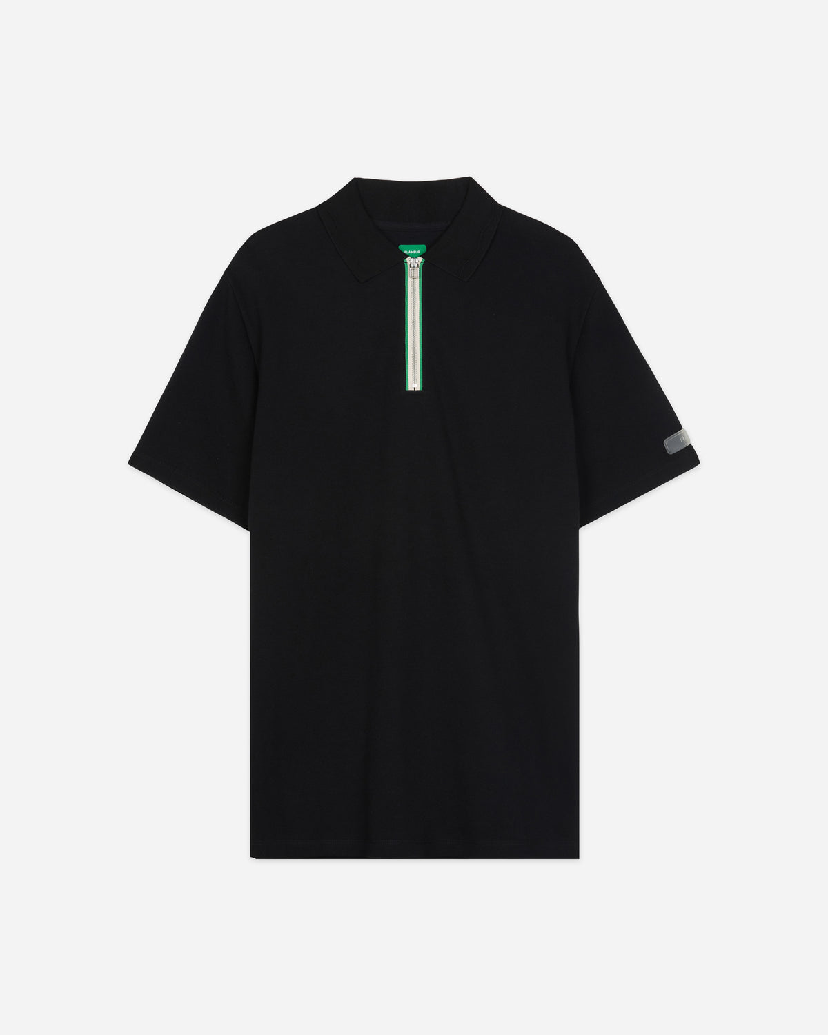 Zip Polo | Black