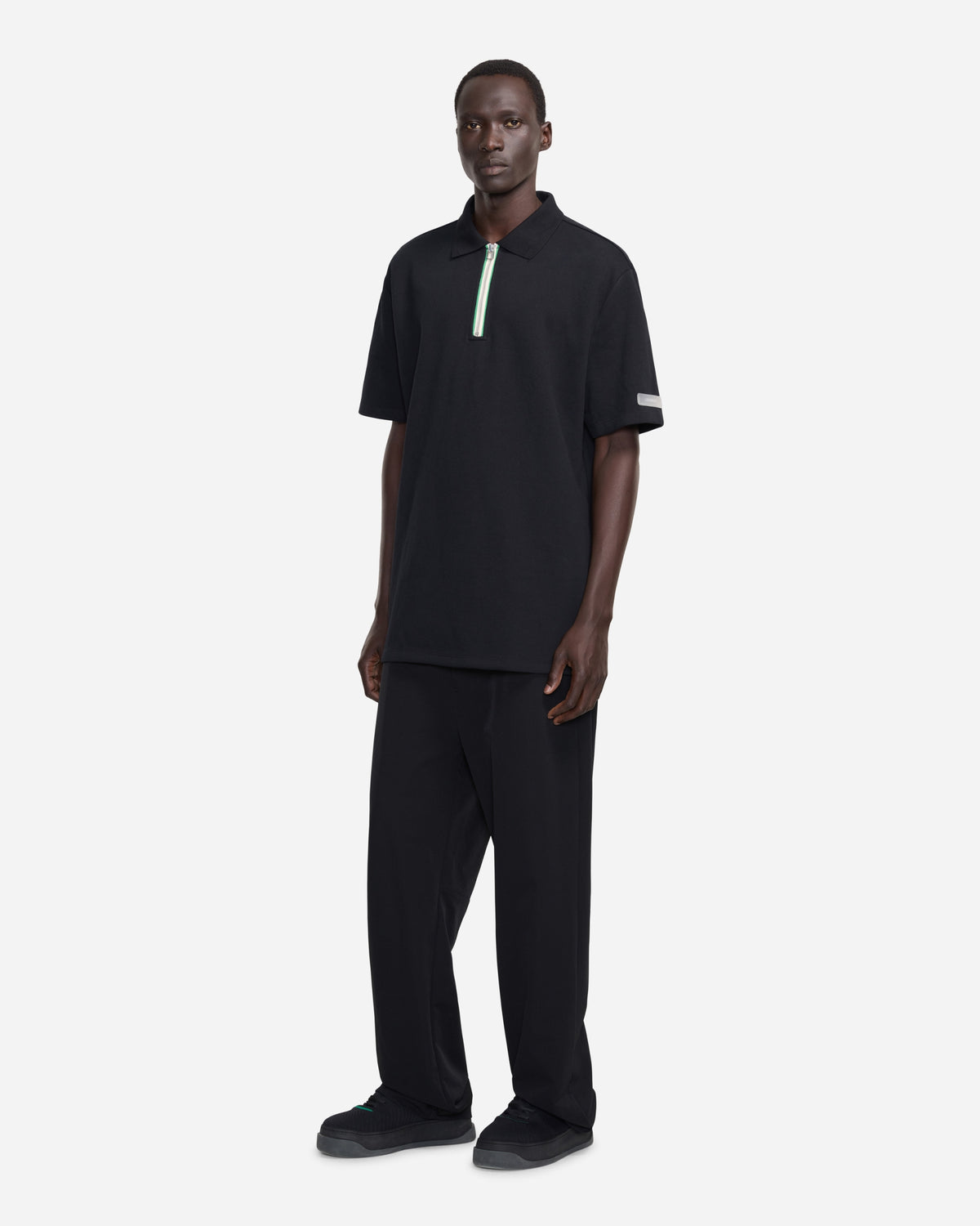 Zip Polo | Black
