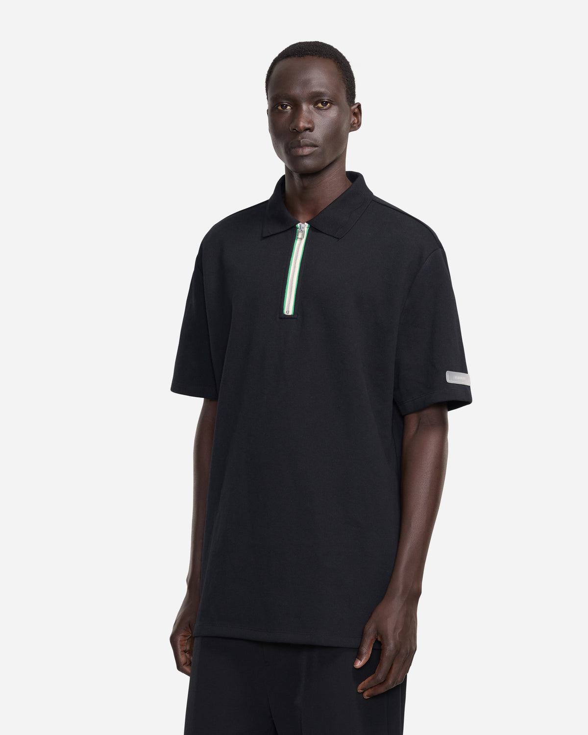 Zip Polo | Black