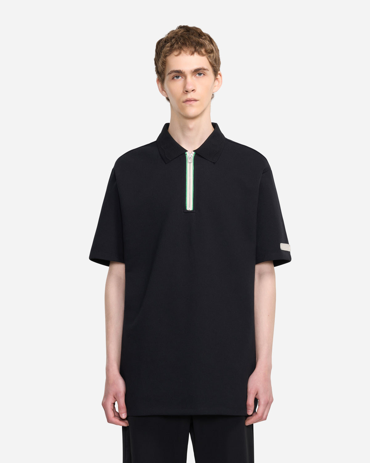 Zip Polo | Black