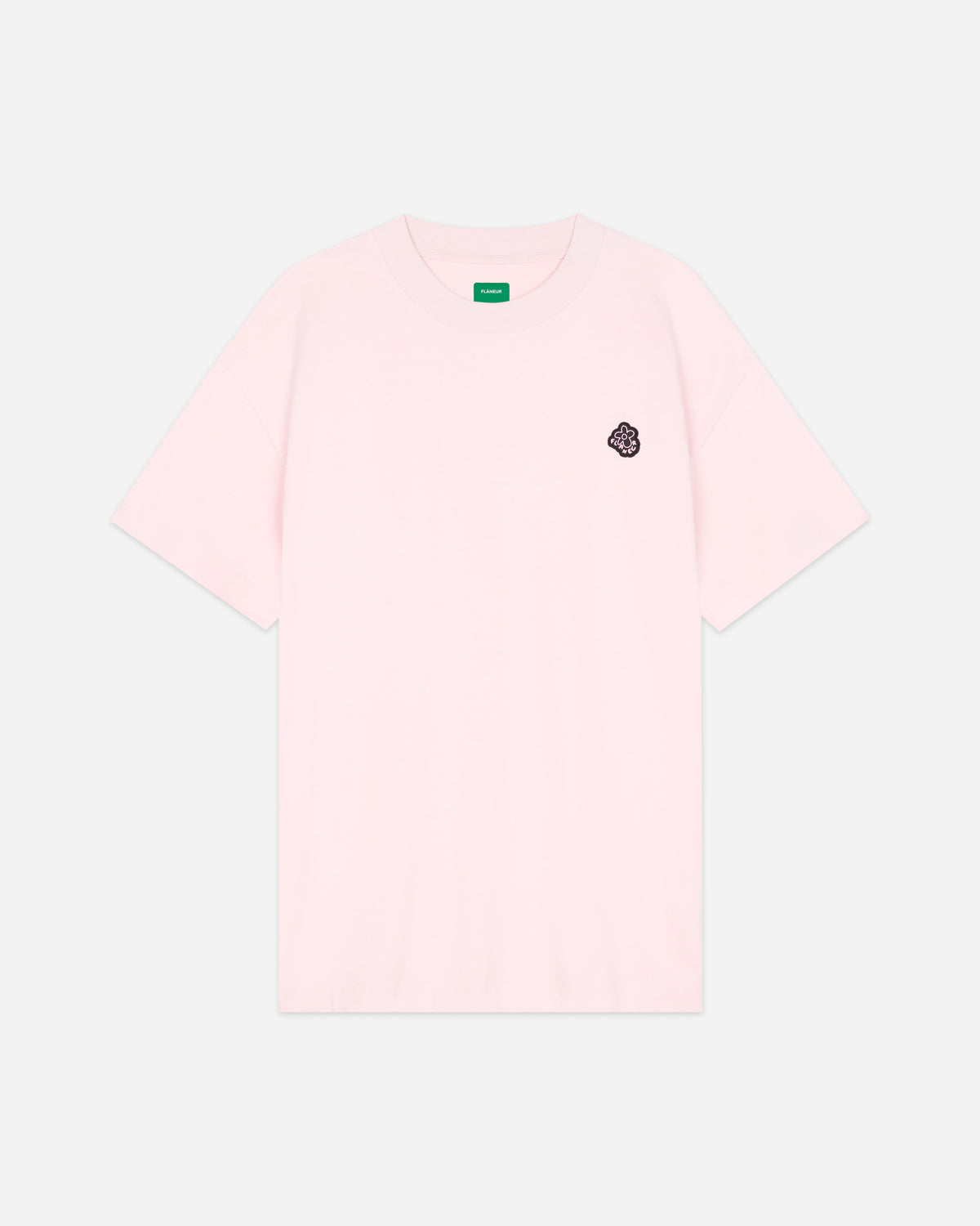 Blossom T-Shirt With Rubber Patch | Pink