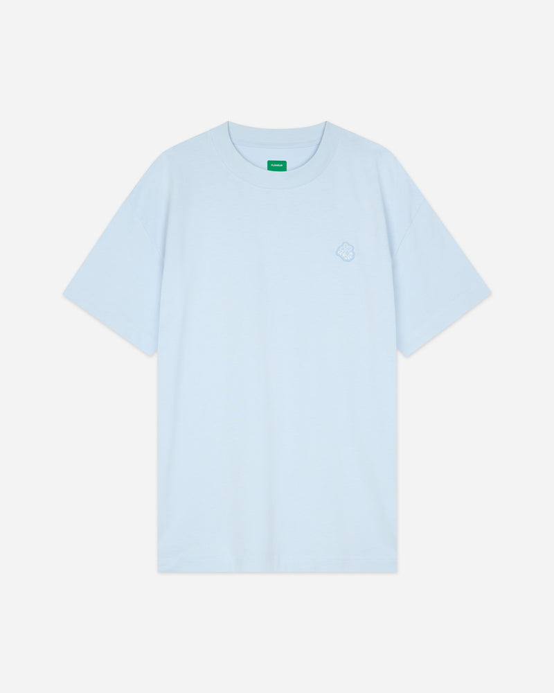 Rubber blossom t-shirt | Light Blue
