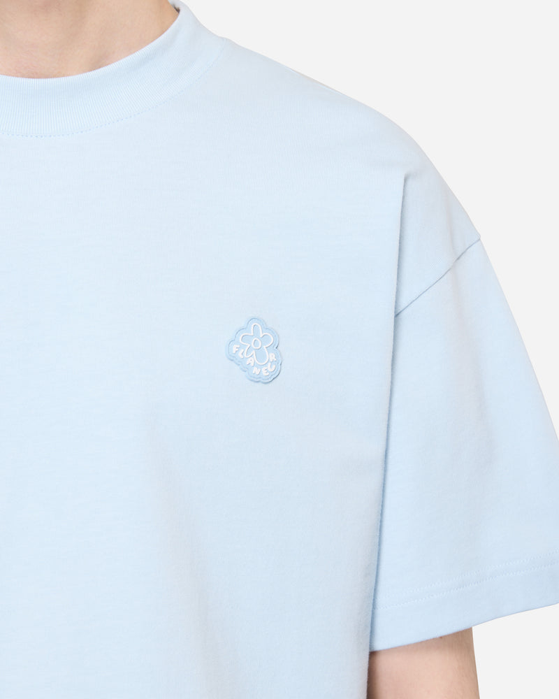 Rubber blossom t-shirt | Light Blue