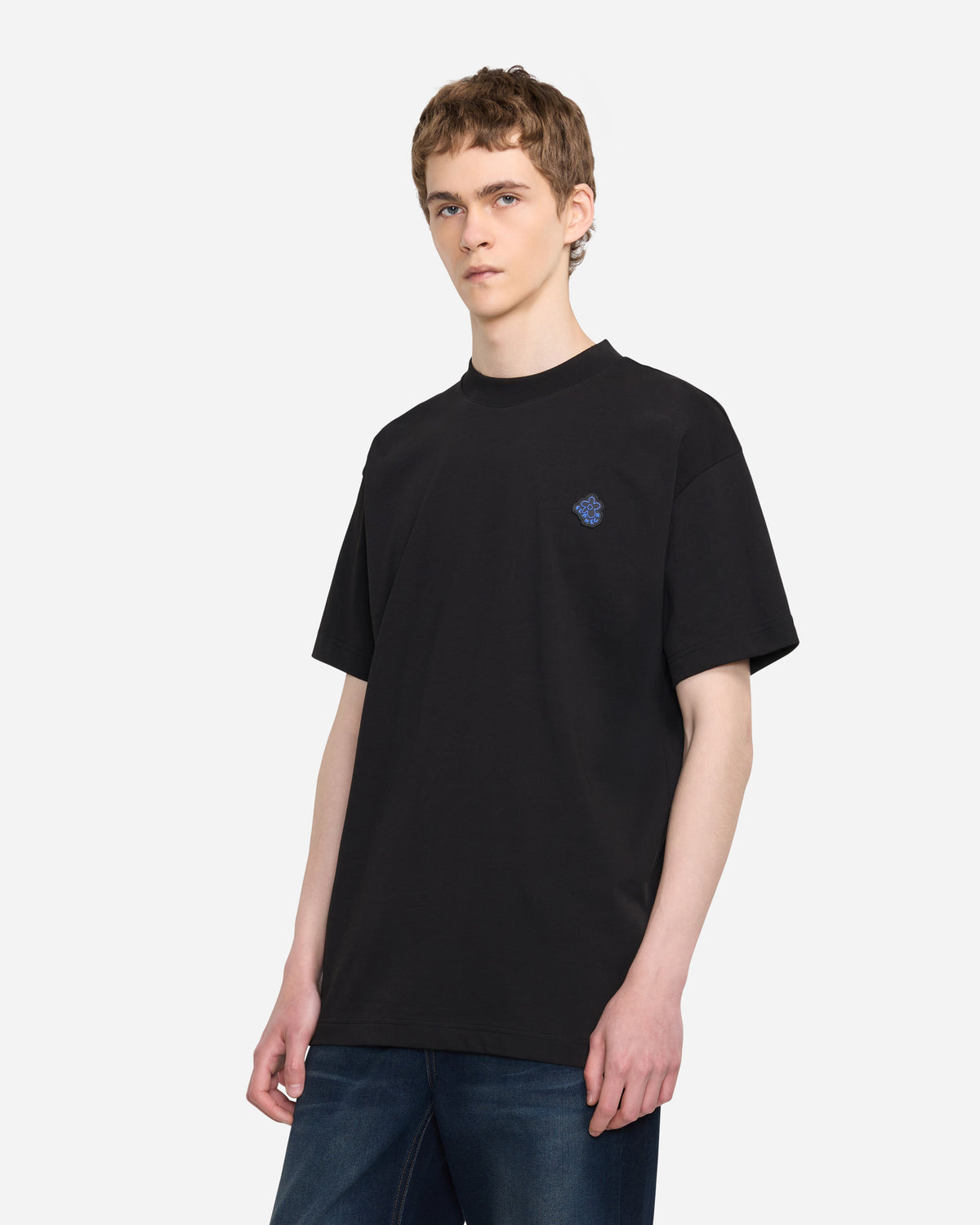 Rubber Blossom T-Shirt | Zwart