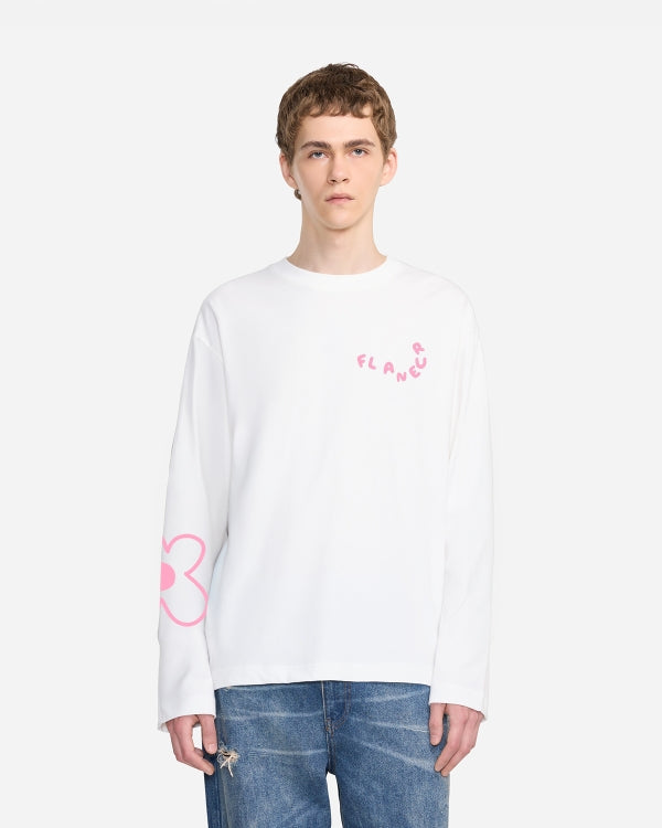 Blossom Long Sleeve | White
