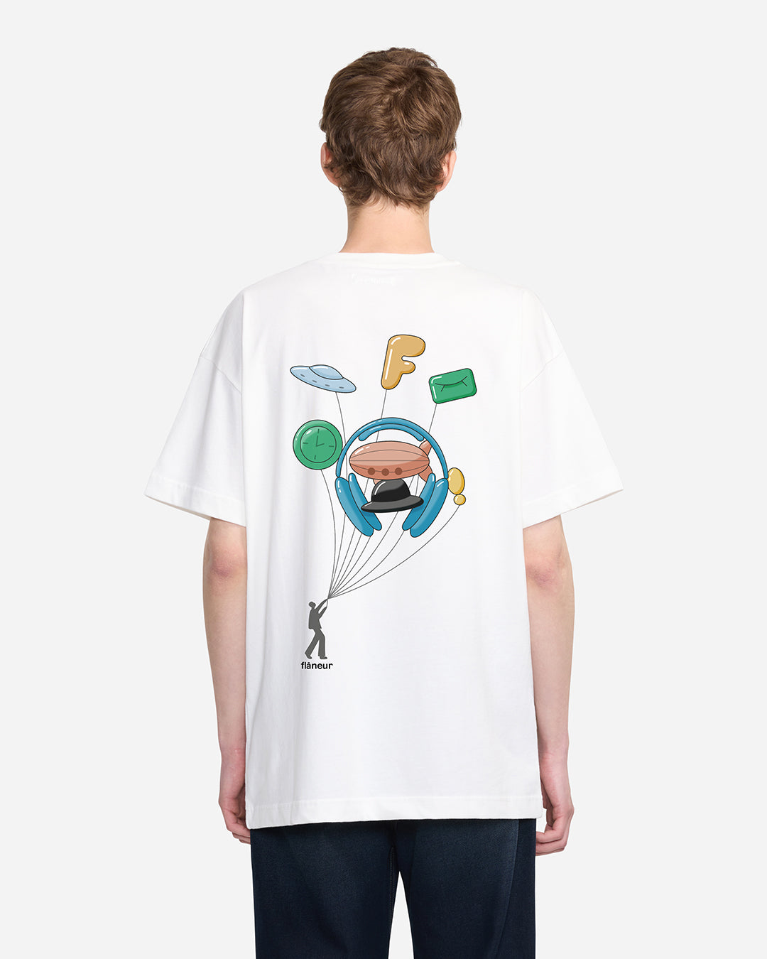 Aufblasbares T-Shirt | Weiß