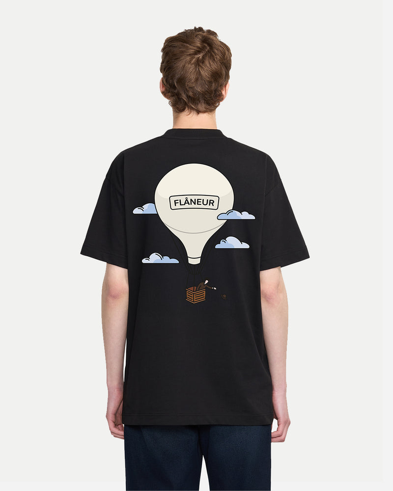 Aéronautique T-Shirt | Schwarz