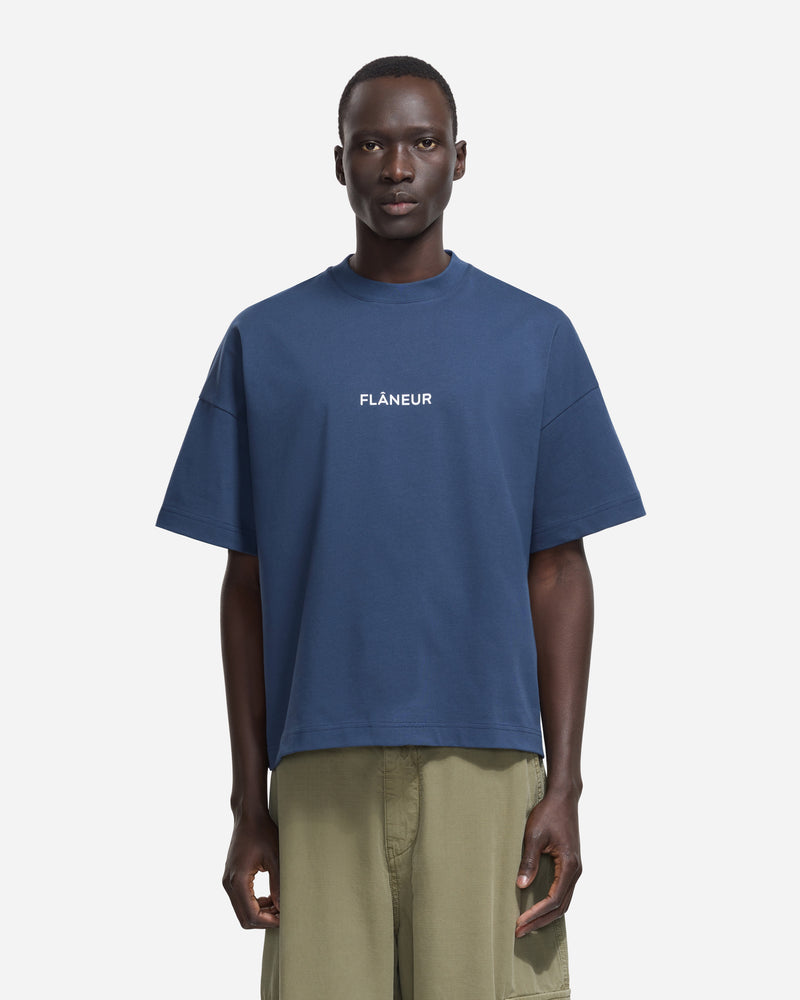 Box Logo T-Shirt | Blue Spellbound