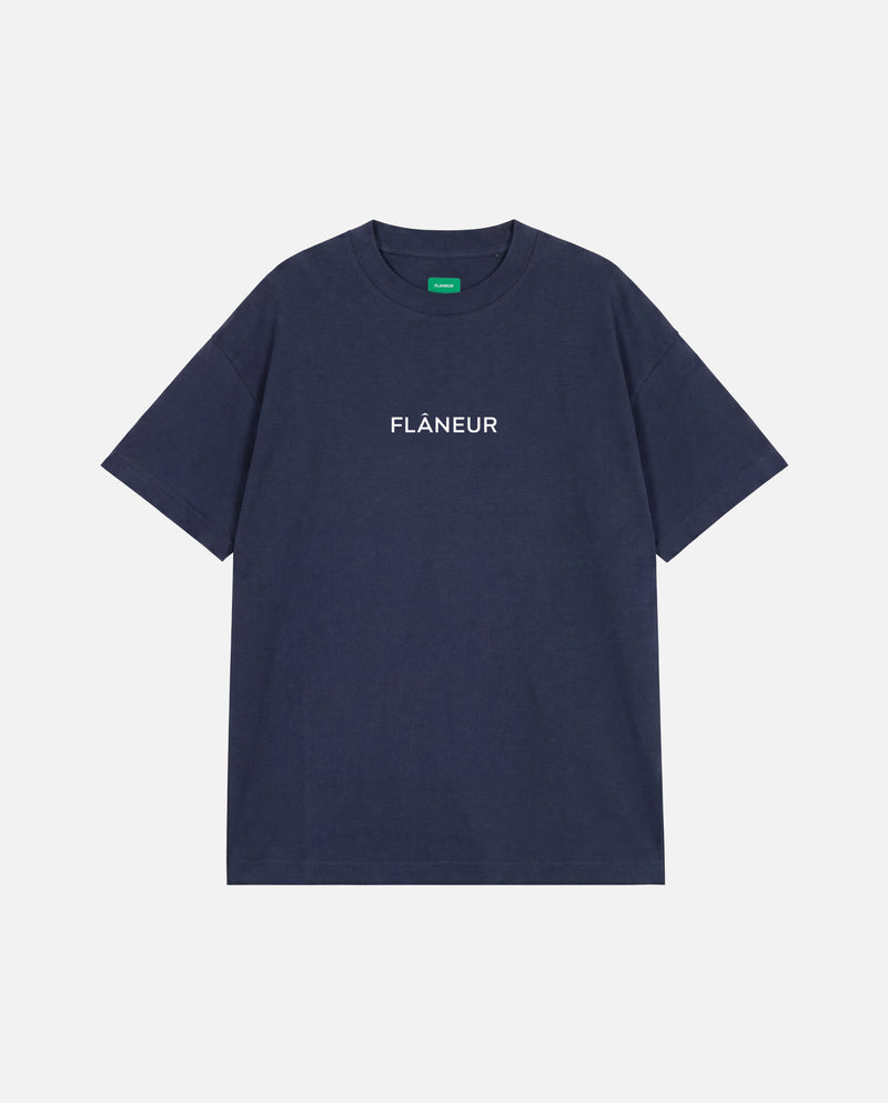 Box Logo T-Shirt | Blue Spellbound