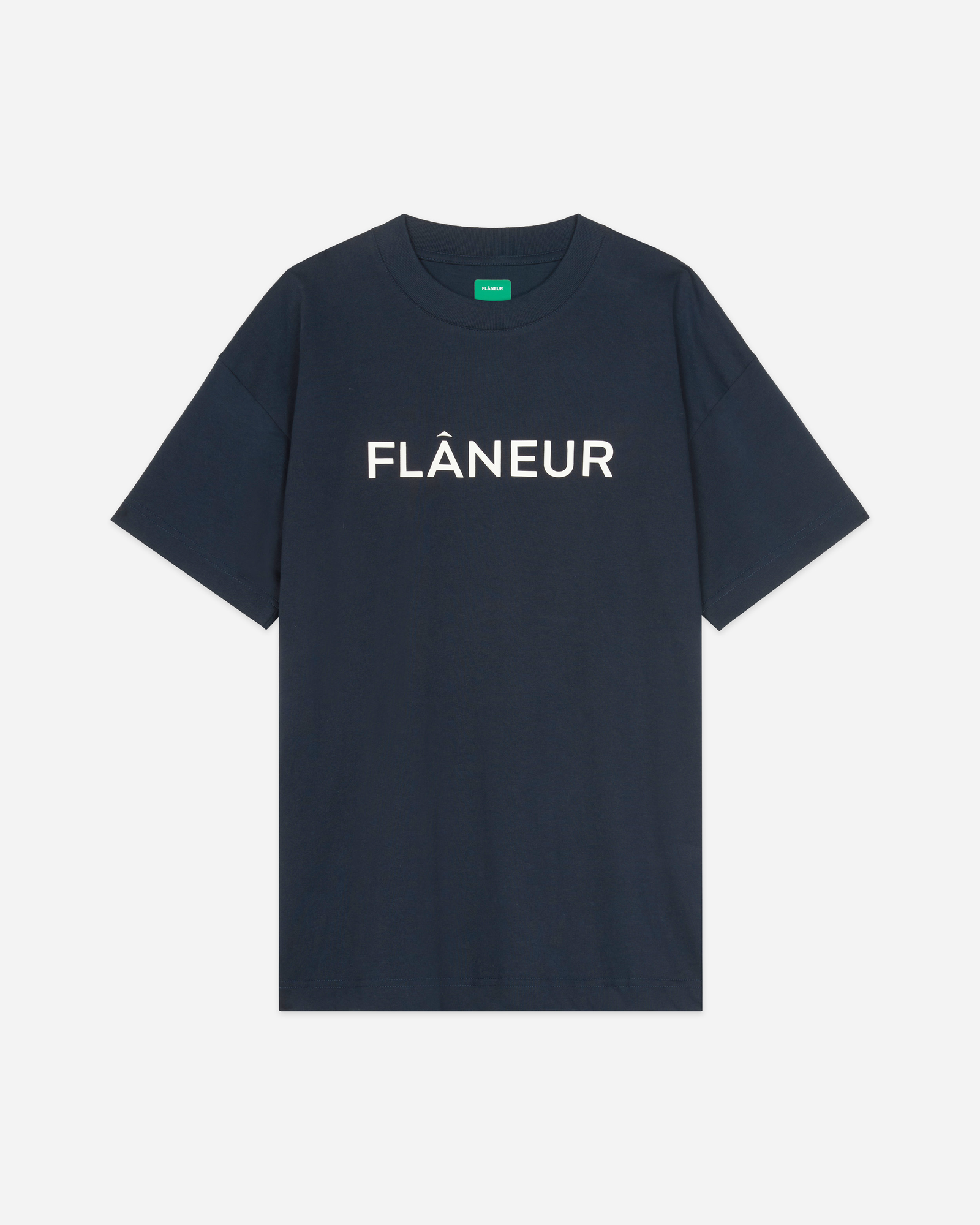 Printed Logo T-Shirt | Navy