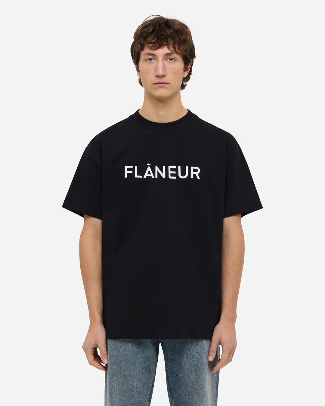 Printed Logo T-Shirt | Zwart