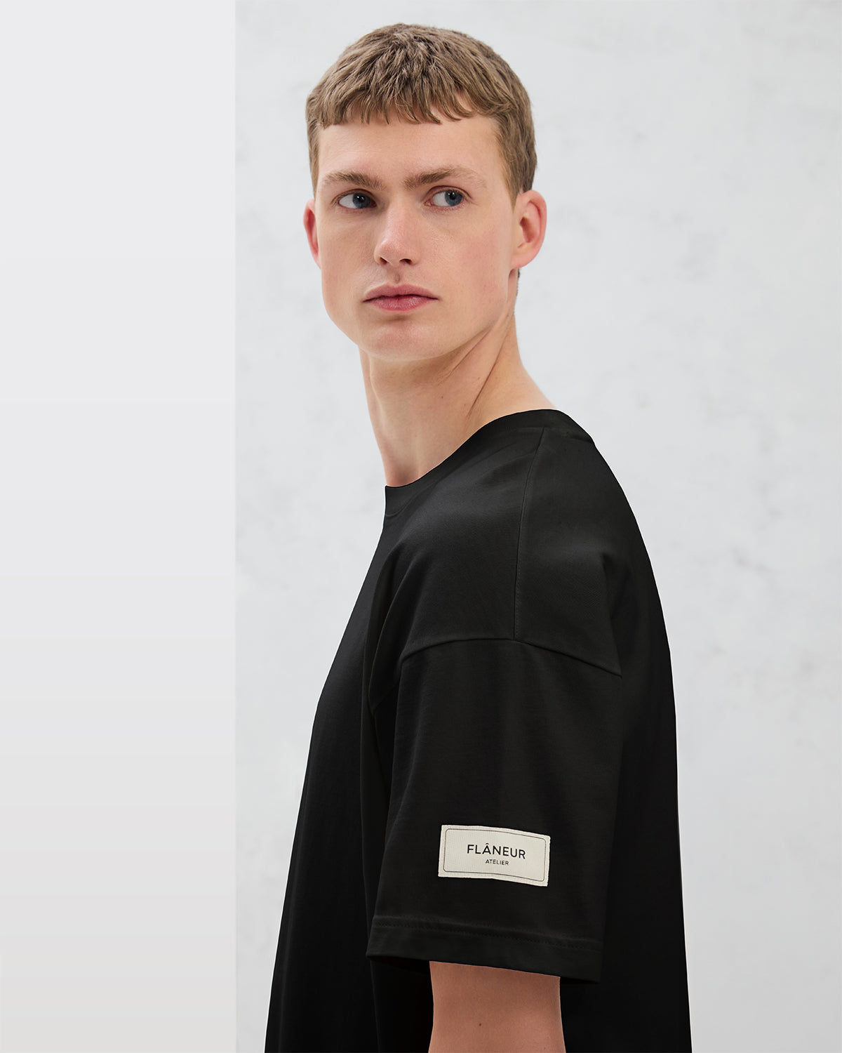 Atelier T-shirt | Zwart