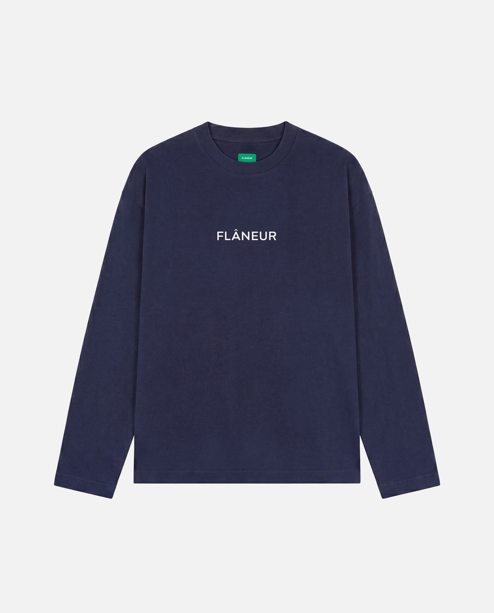 Box Logo Long Sleeve | Blue Spellbound