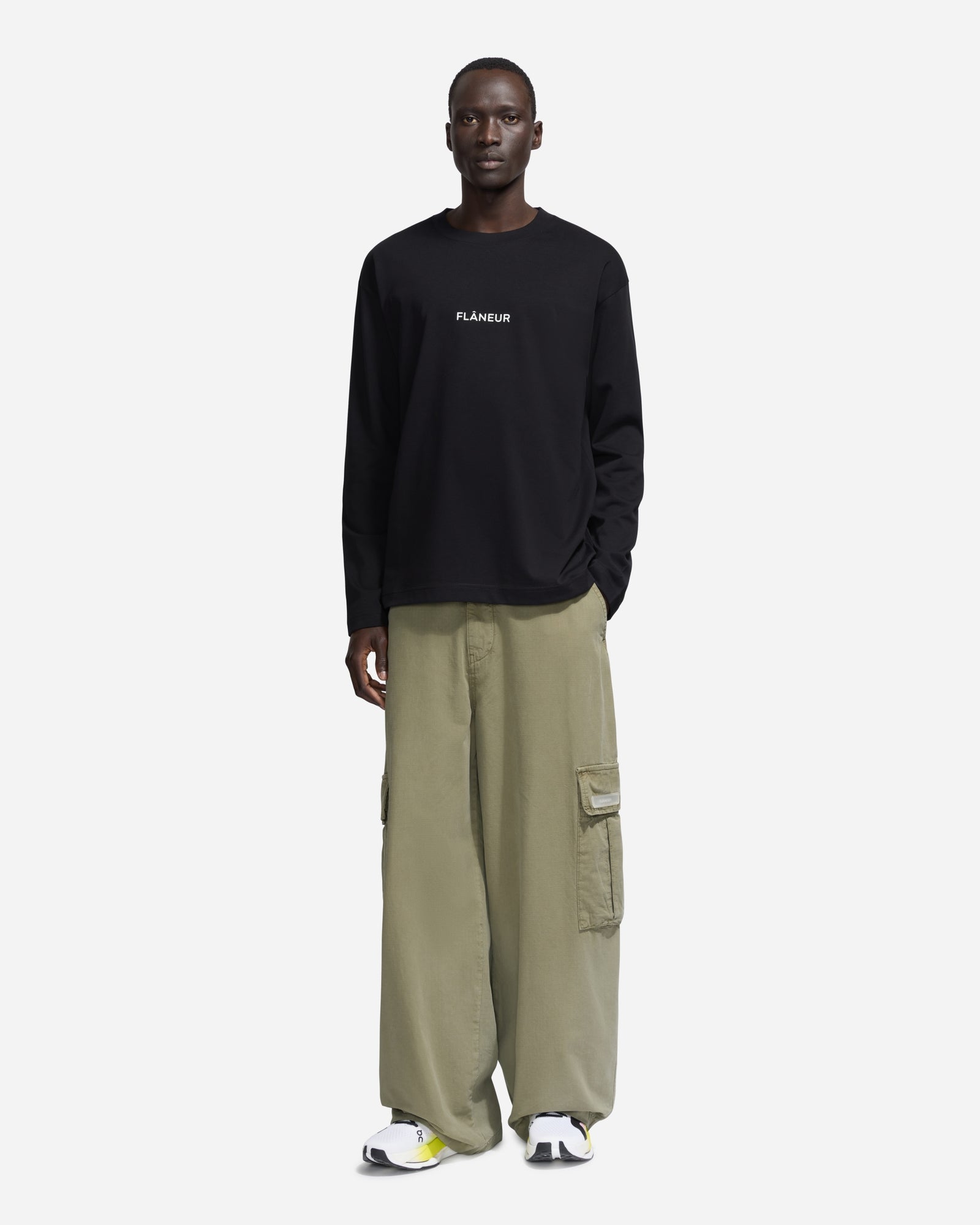 Box Logo Long Sleeve | Black