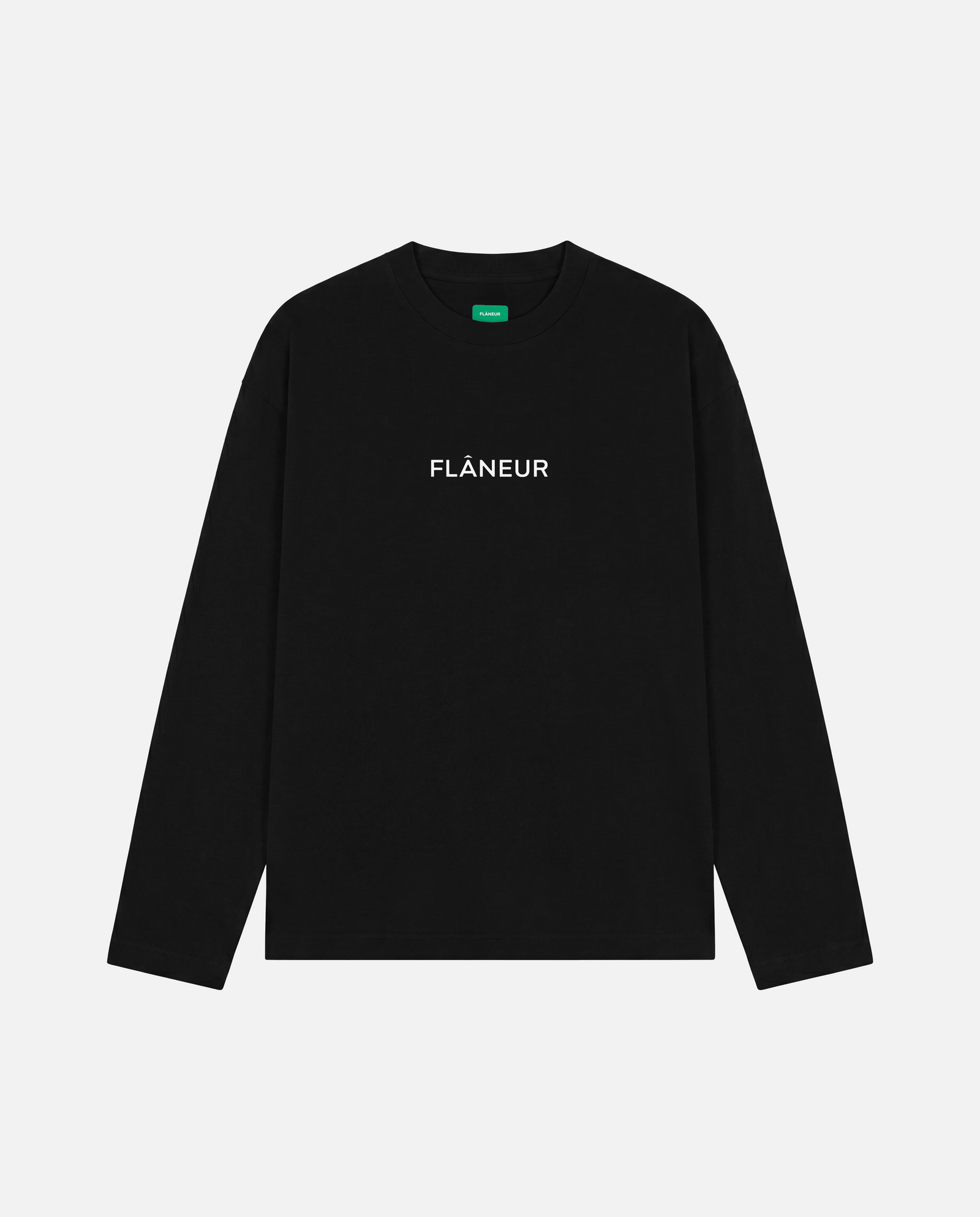 Box Logo Long Sleeve | Black