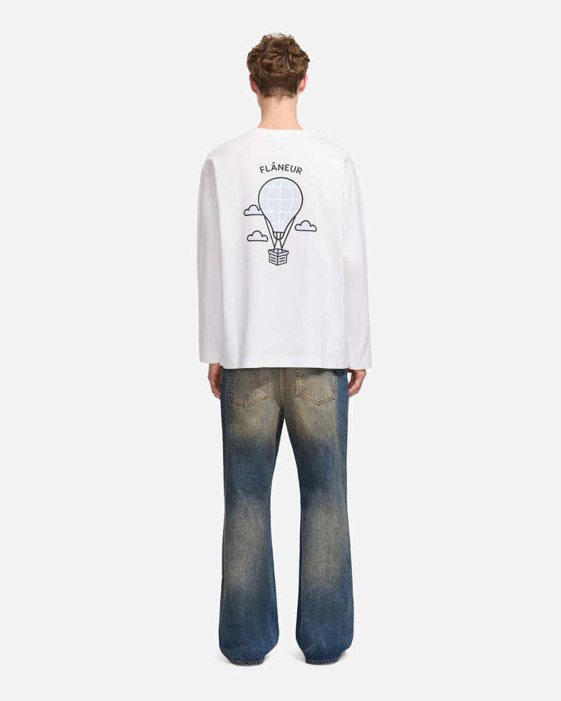 Balloon Long Sleeve | White