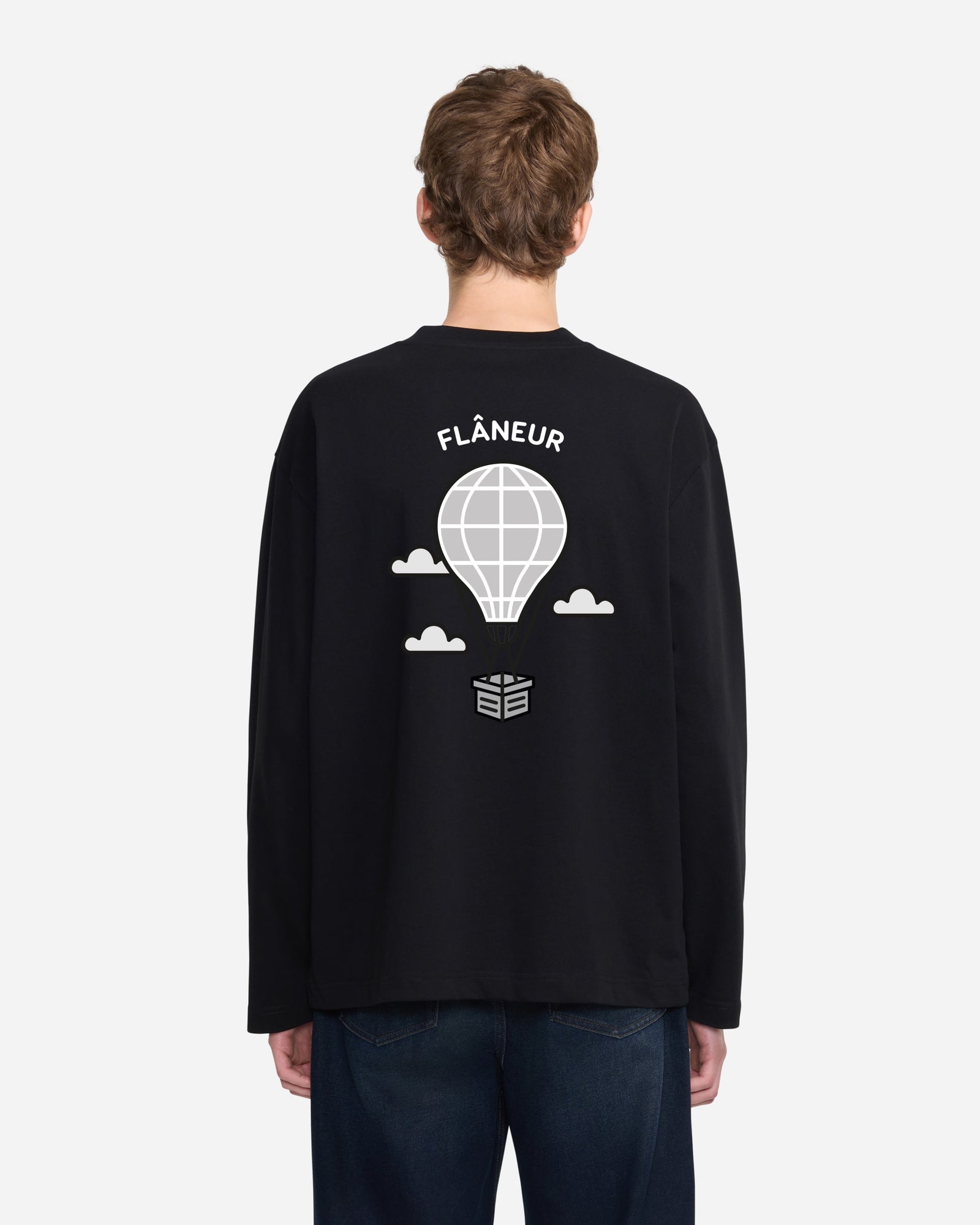 Balloon Long Sleeve | Black