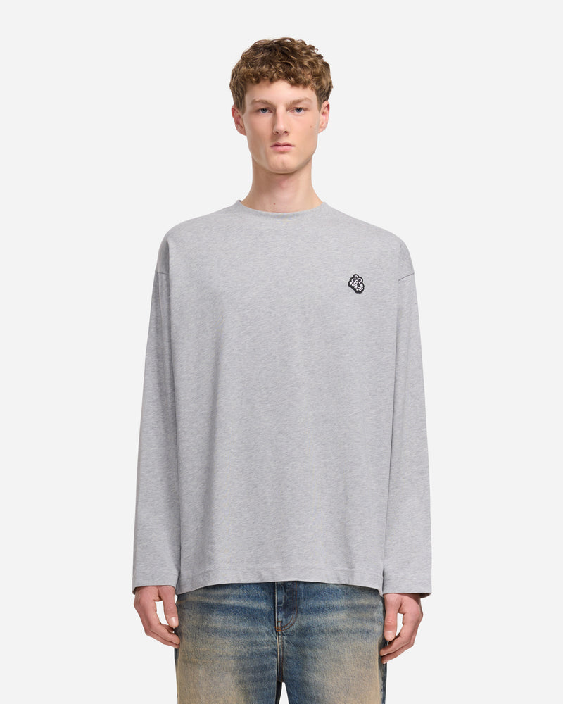 Rubber blossom longsleeve | Heather Grey