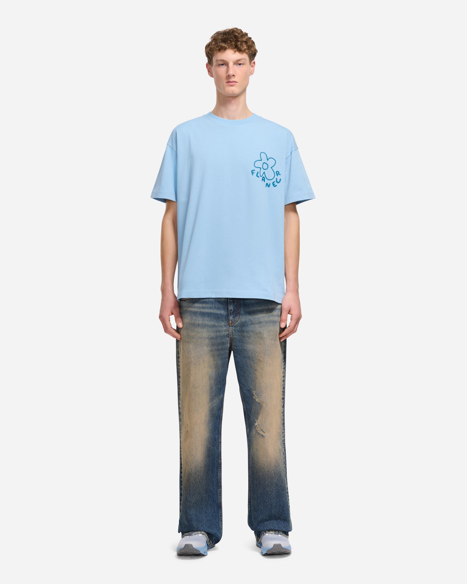Blossom T-Shirt | Light Blue