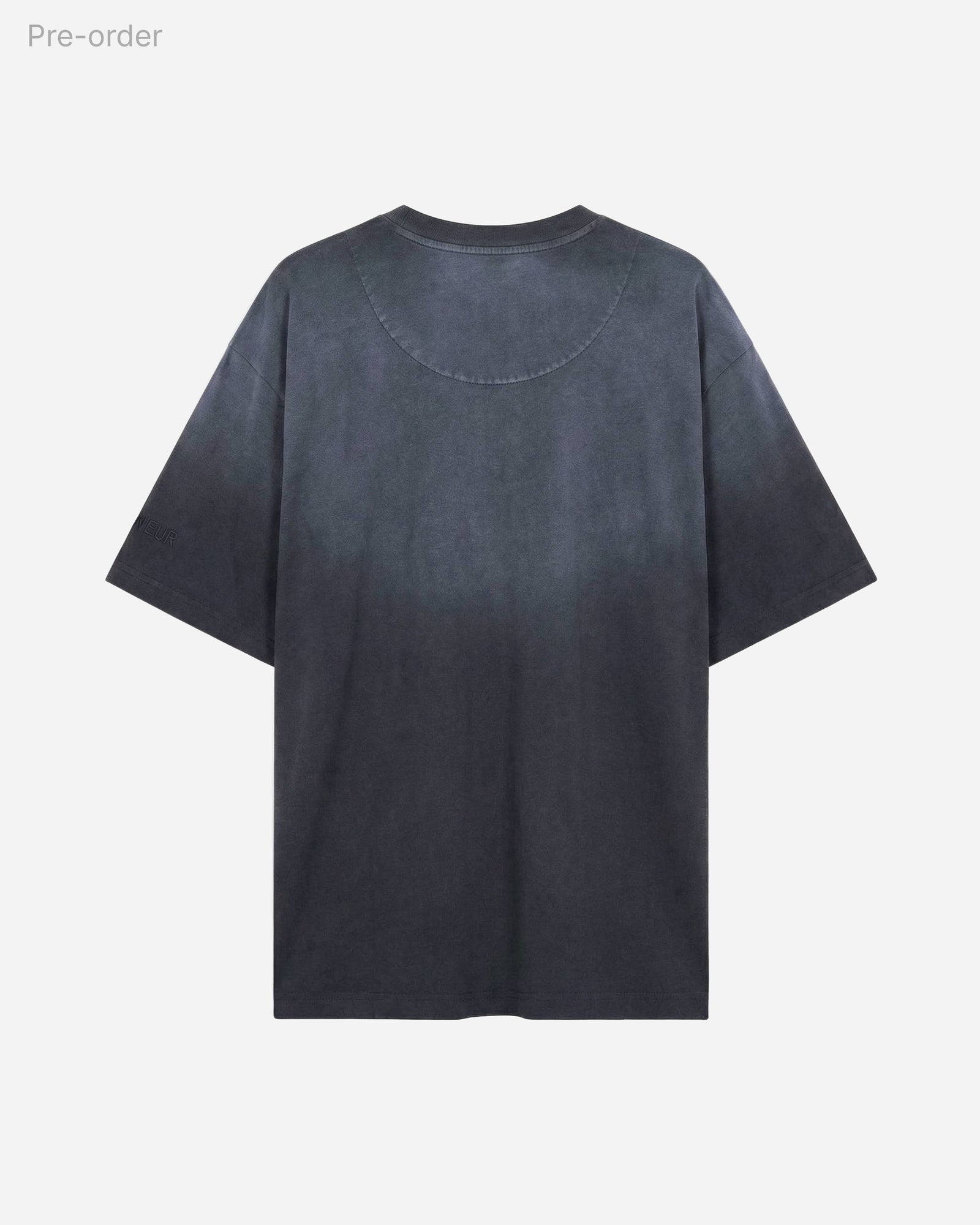 City College T-Shirt | Washed Black