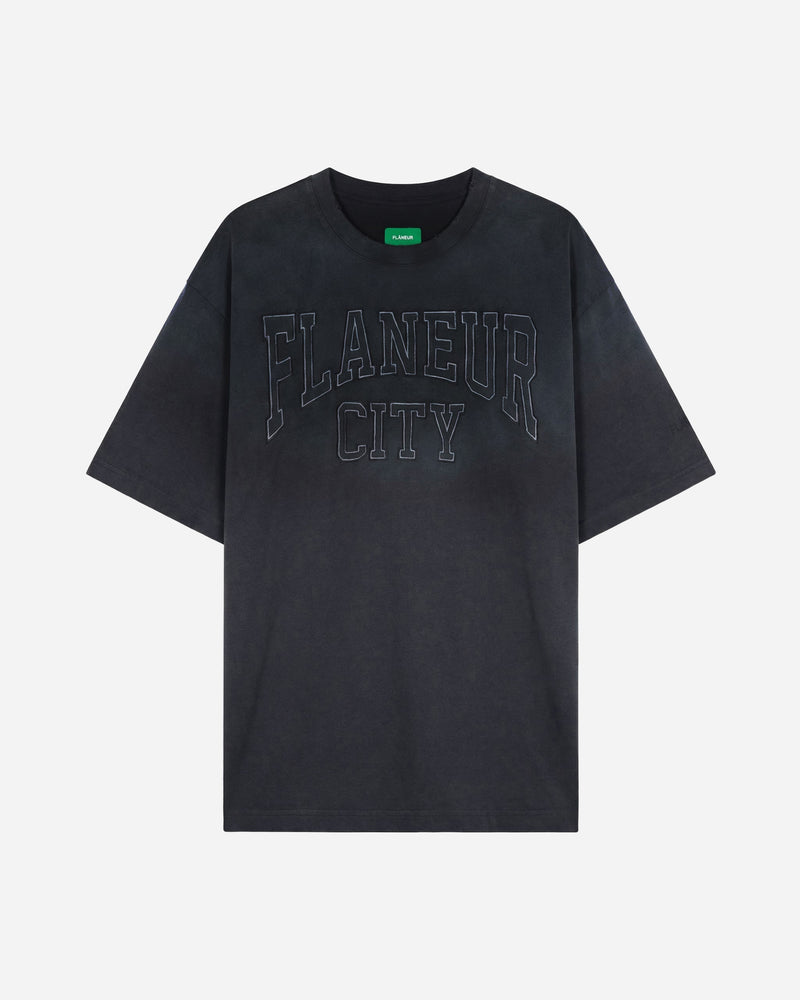 City College T-Shirt | Washed Black