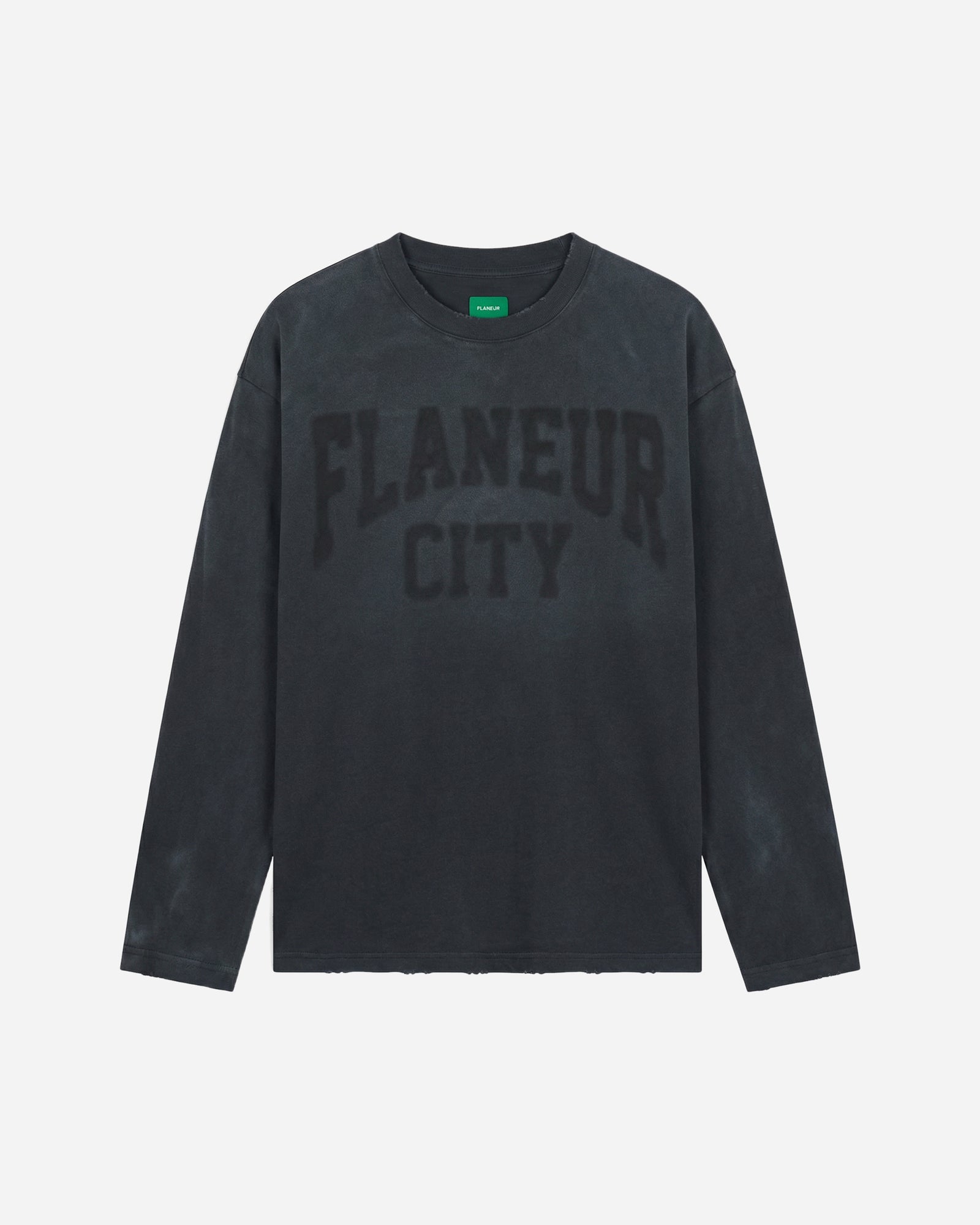City College Long Sleeve | Aged Black