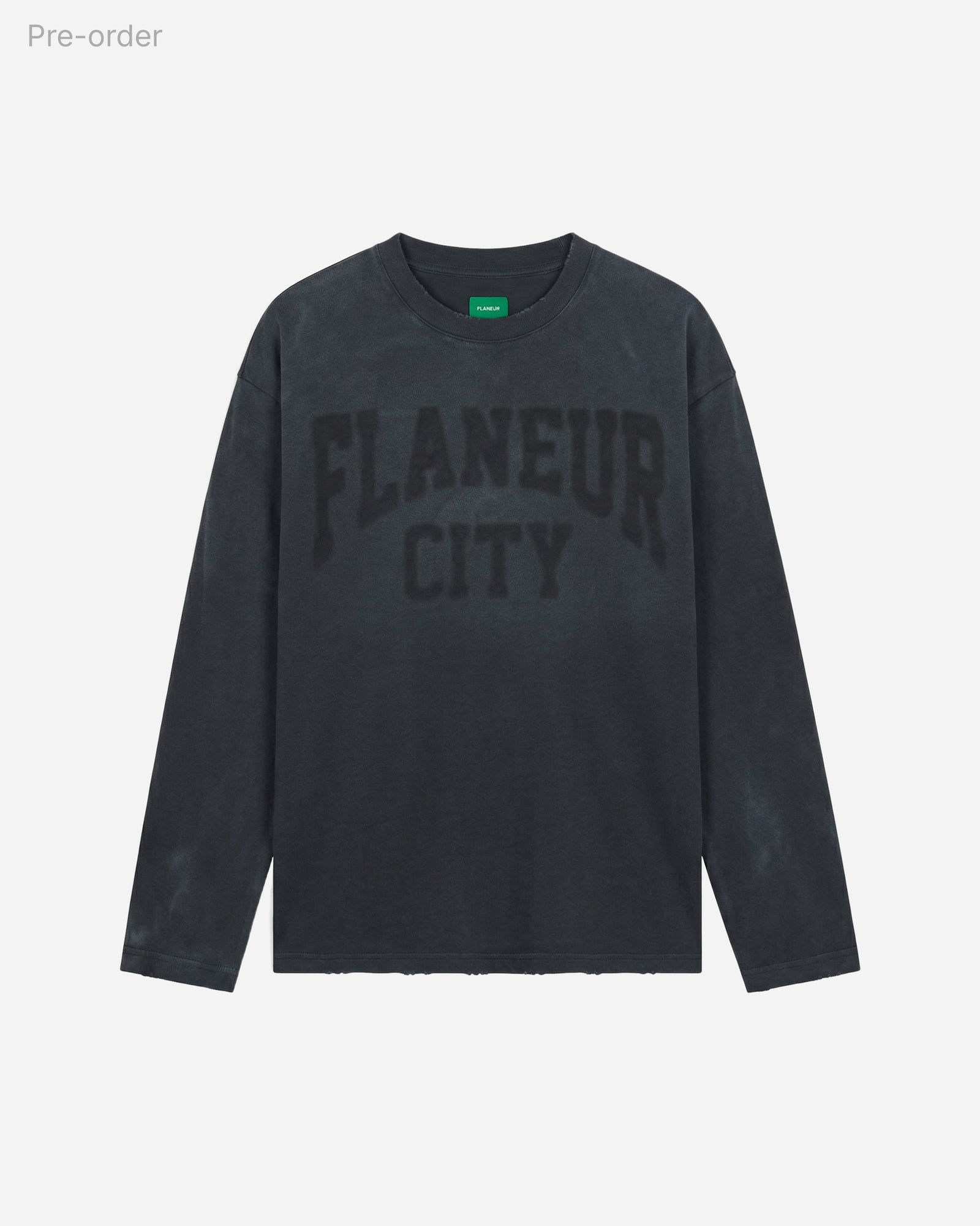 City College Long Sleeve | Aged Black