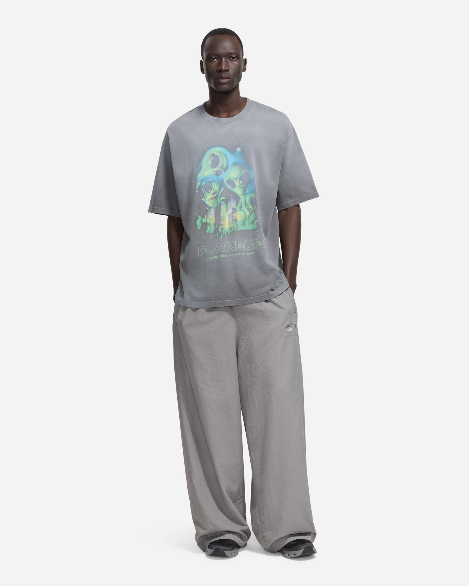 City Aliens T-Shirt | Black