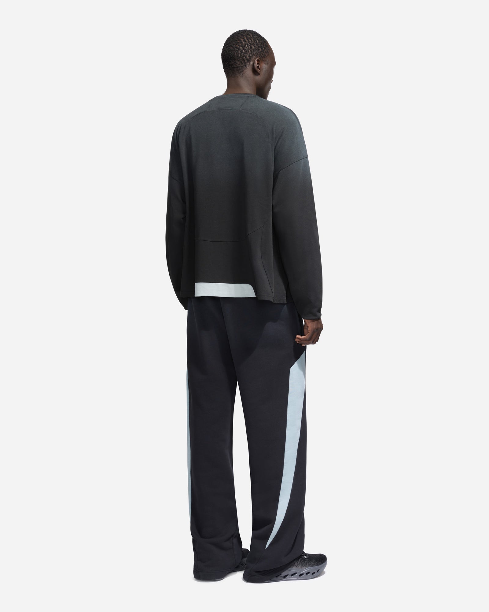 Flaneur Music Paneled Long Sleeve | Black