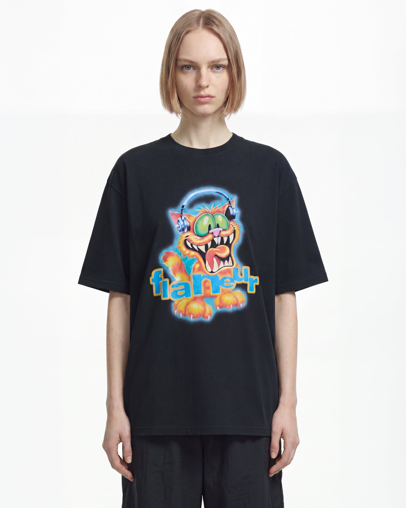 Record Label T-Shirt | Black