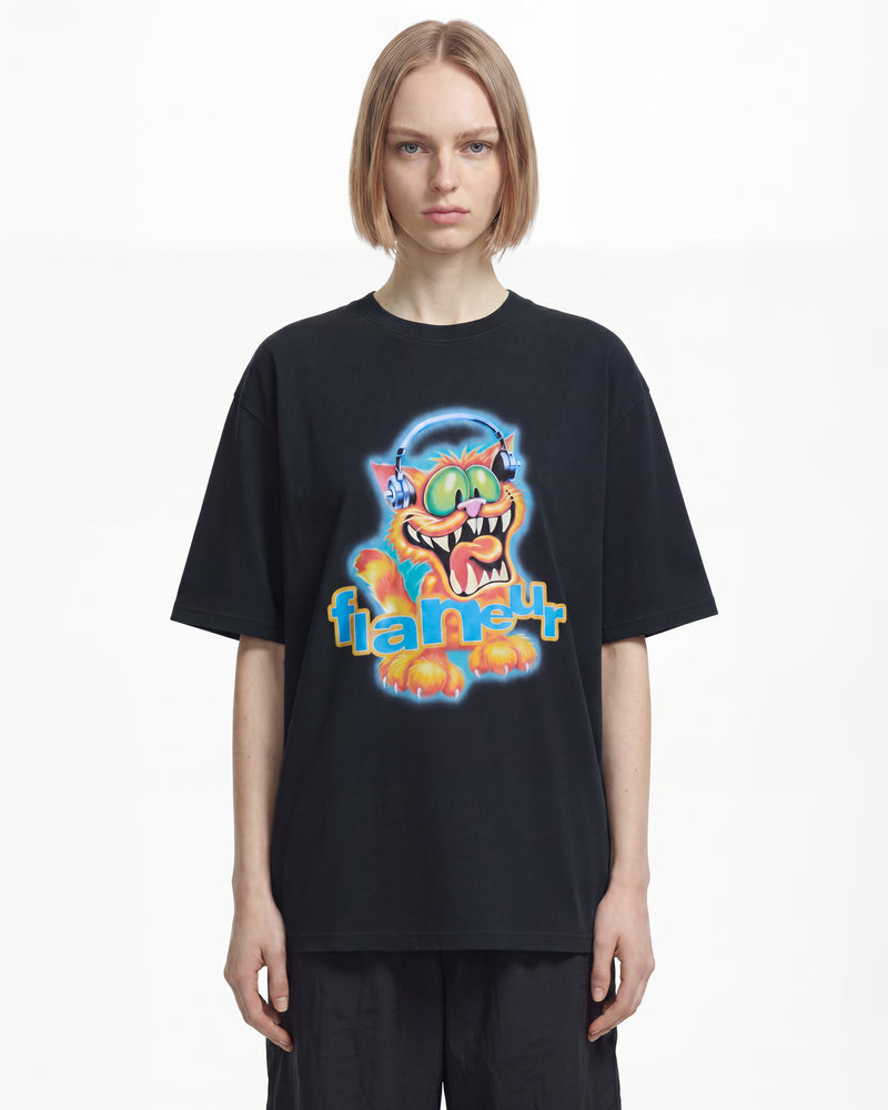 Record Label T-Shirt | Black