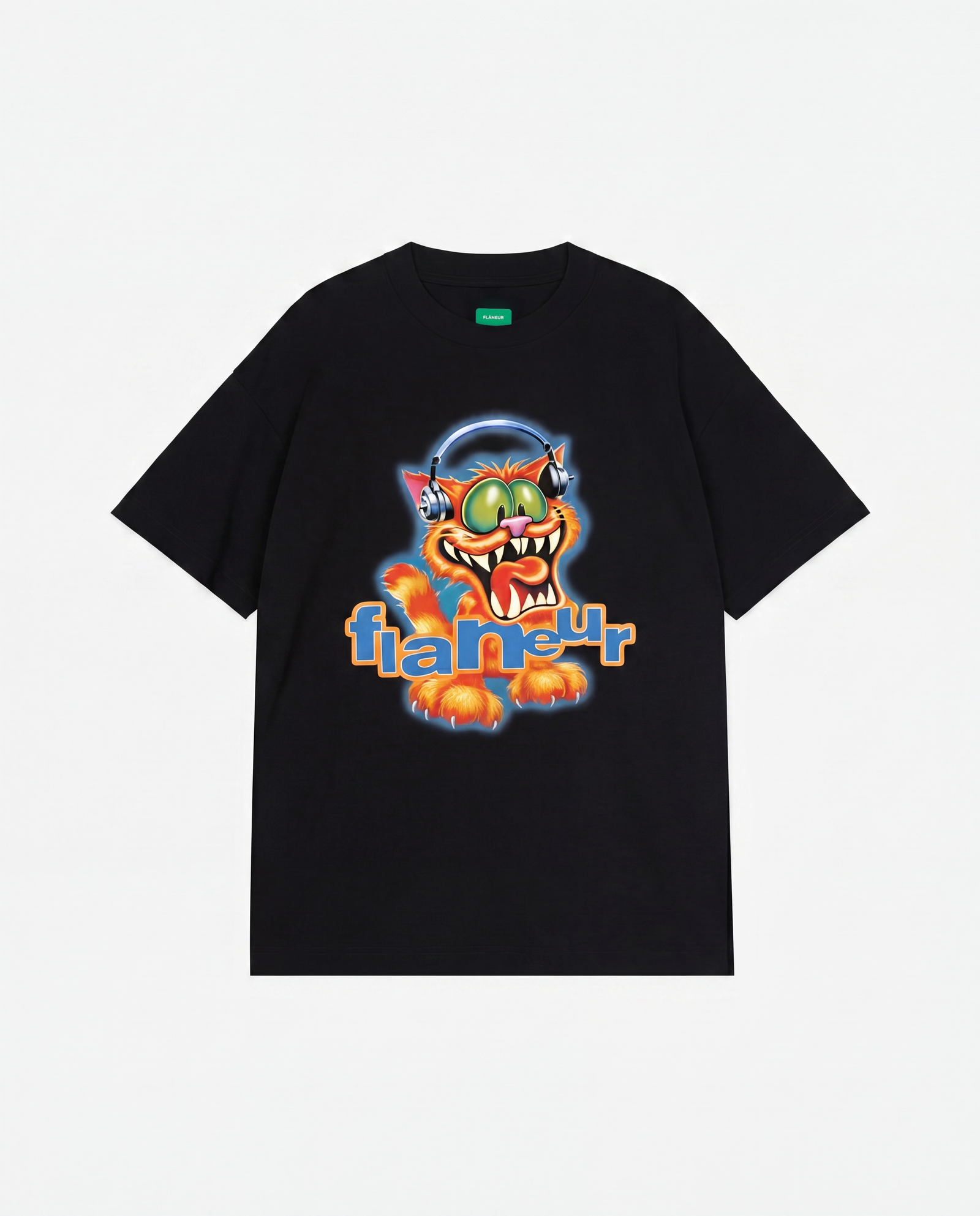Record Label T-Shirt | Black